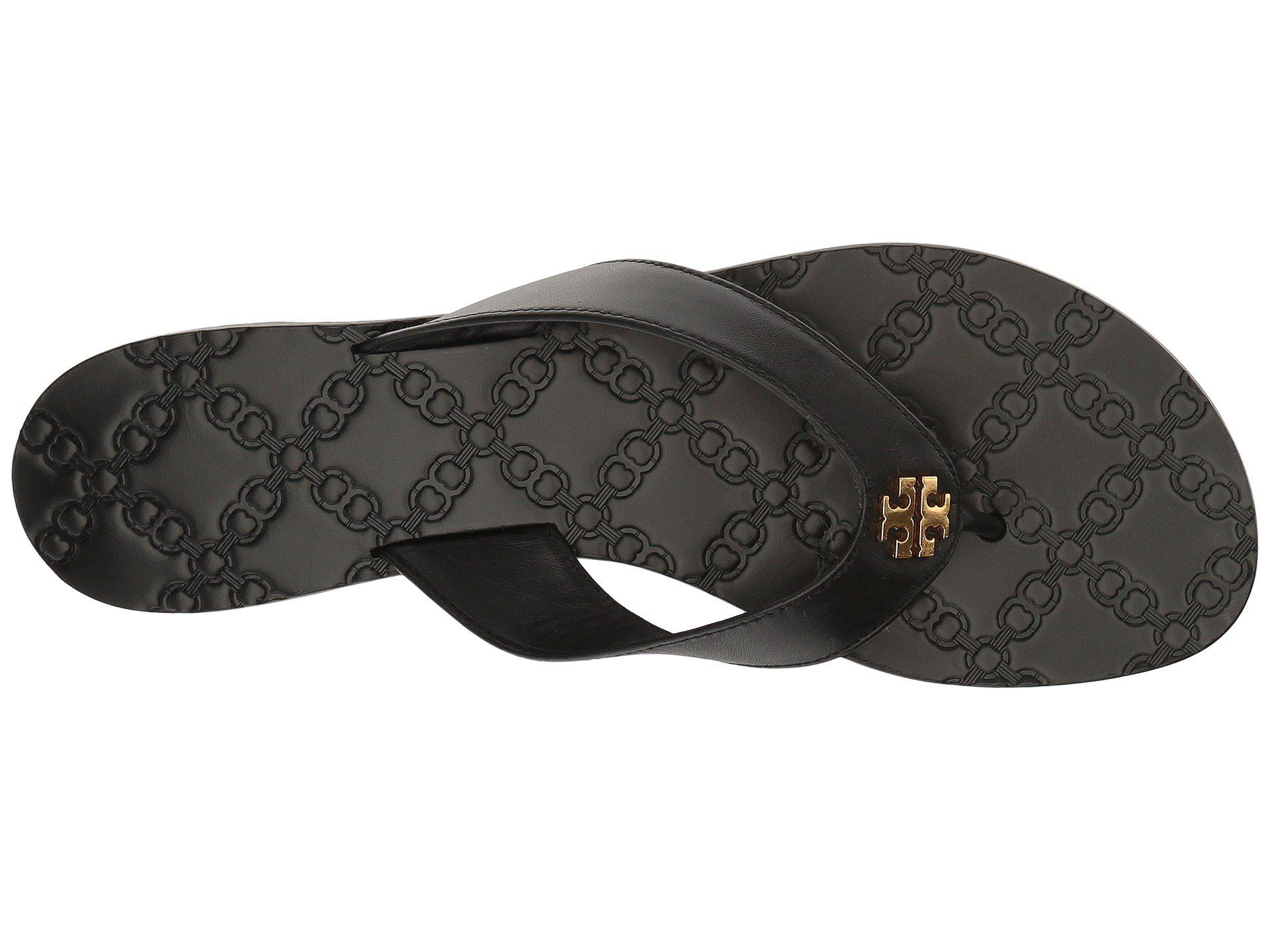 Tory Burch Leather Monroe Thong in 