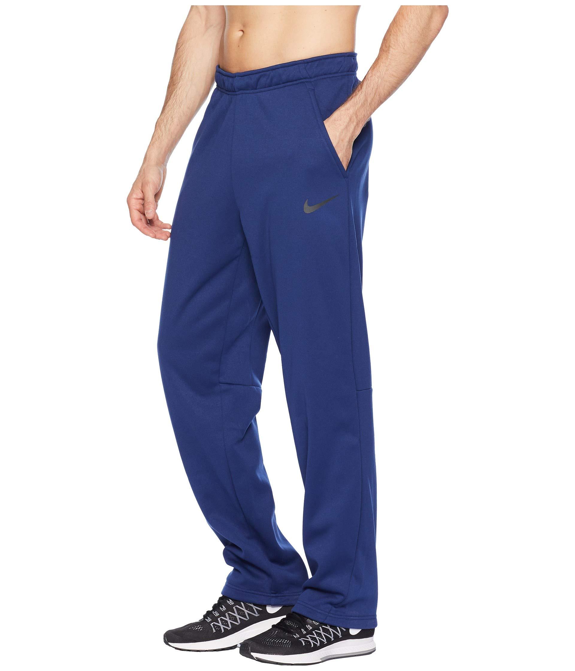 nike men's epic knit open hem pant