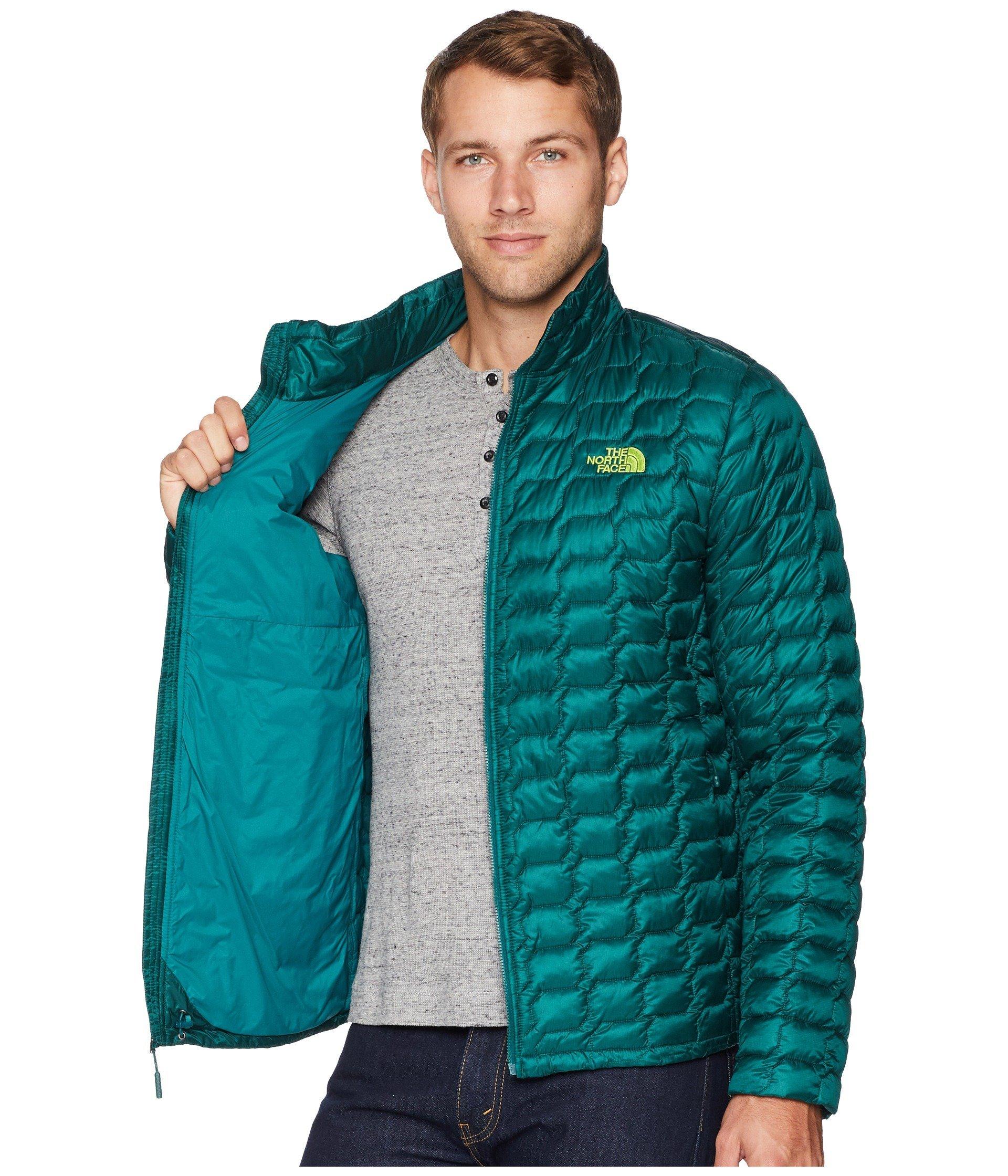 north face thermoball botanical green