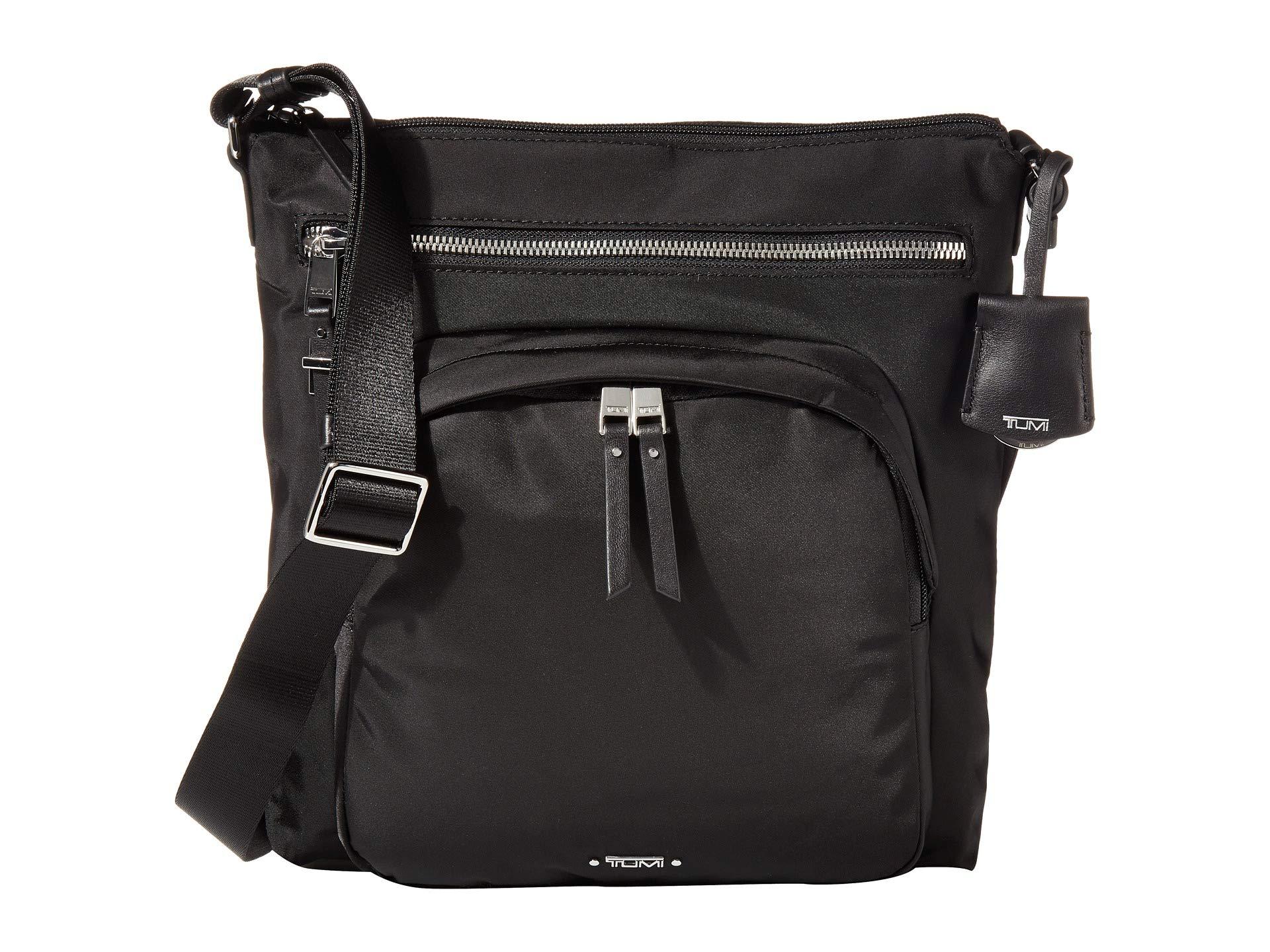 Tumi Synthetic Voyageur Carmel Crossbody in Black Lyst