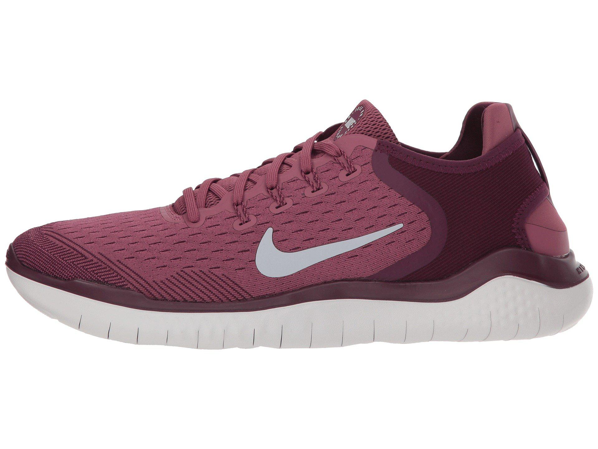 Nike Synthetic Free Rn 2018 (bordeaux/wolf Grey/vintage Wine) Running Shoes  for Men | Lyst