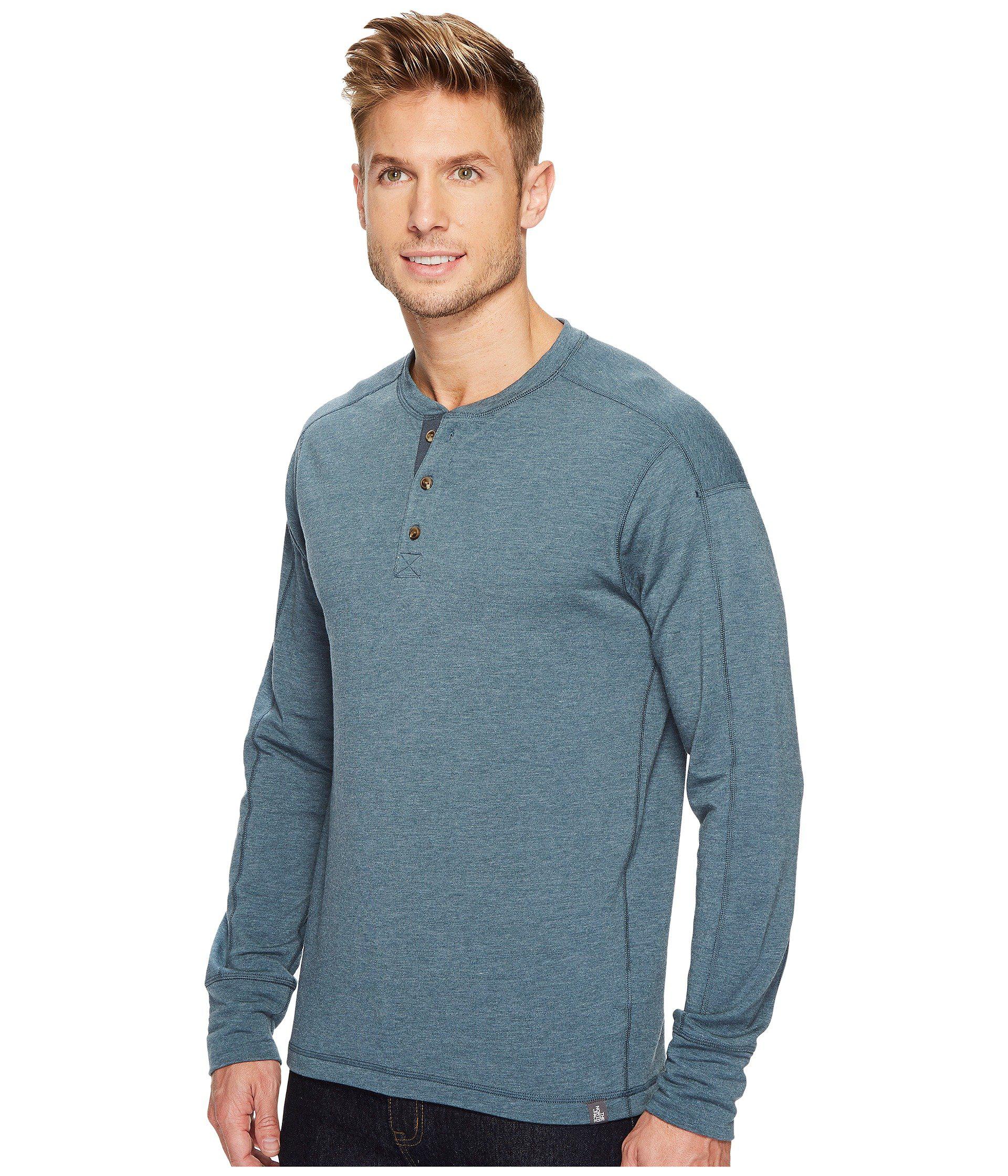 north face mens henley