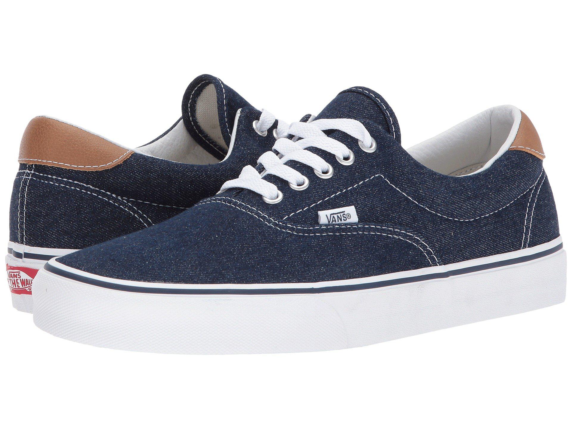 vans era denim
