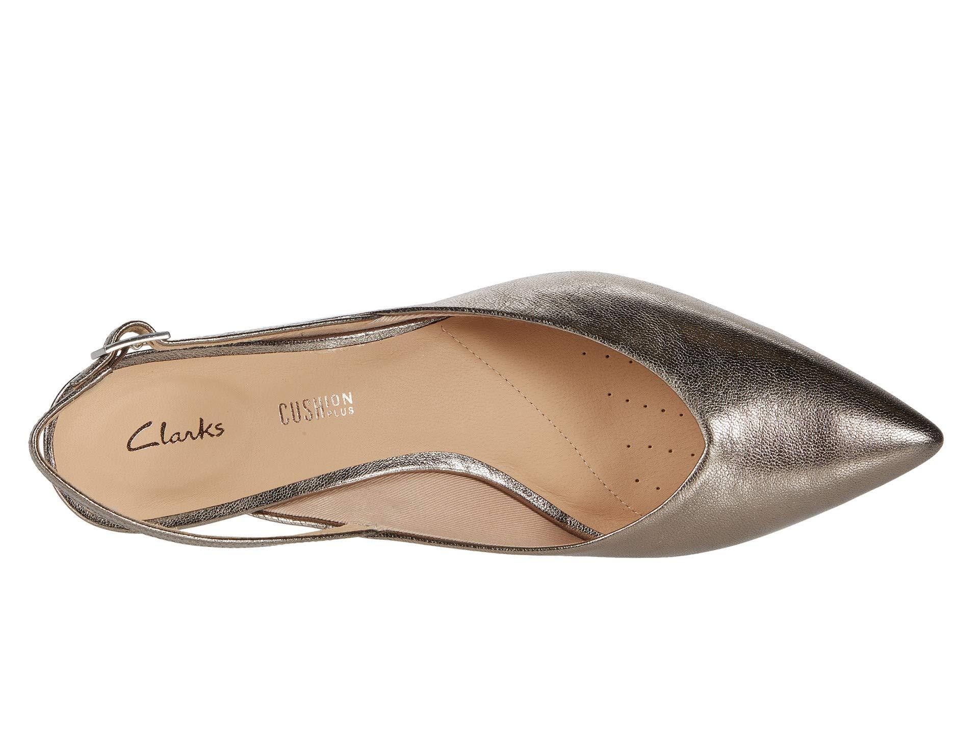 Clarks Leather Laina 55 Sling in Beige (Natural) | Lyst