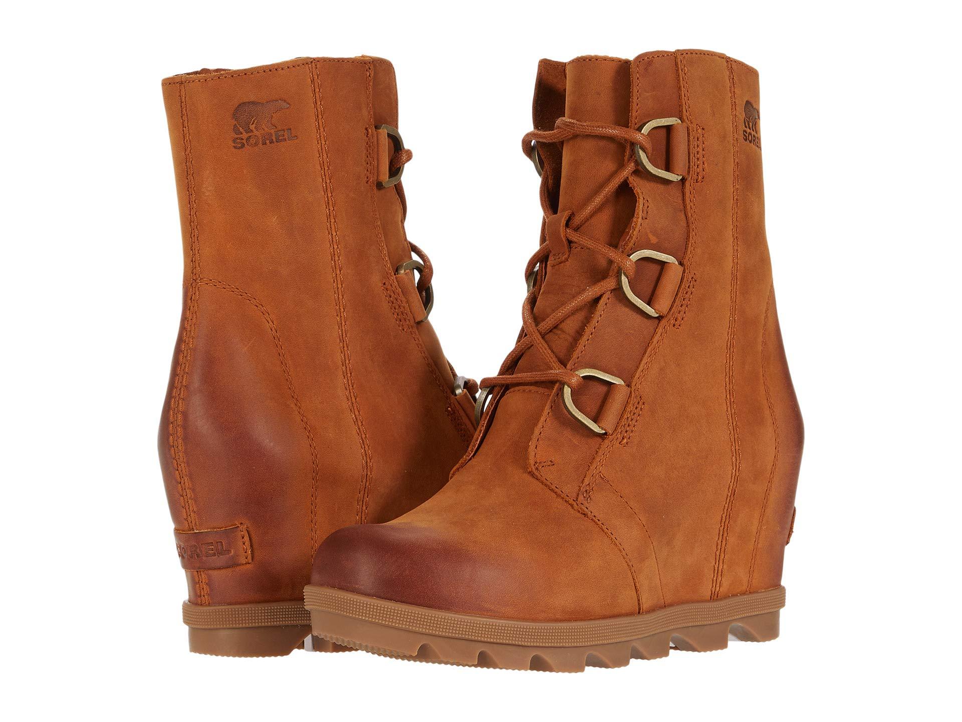 sorel joan of arctic wedge ii brown