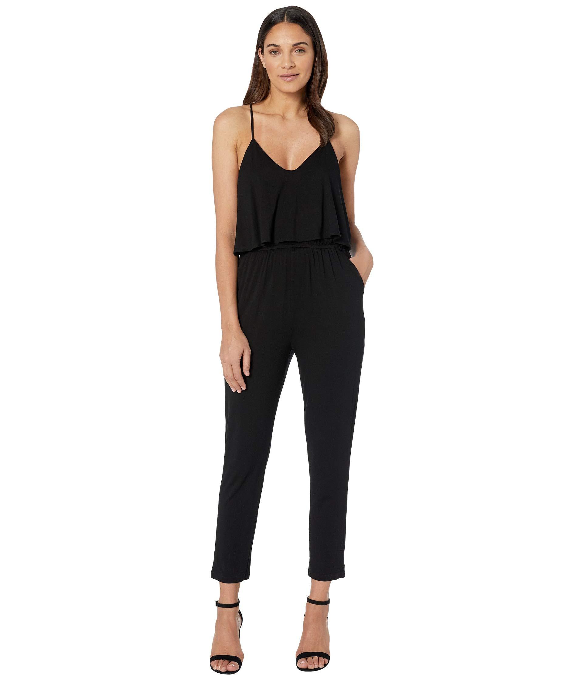bb dakota one and done racerback jumpsuit