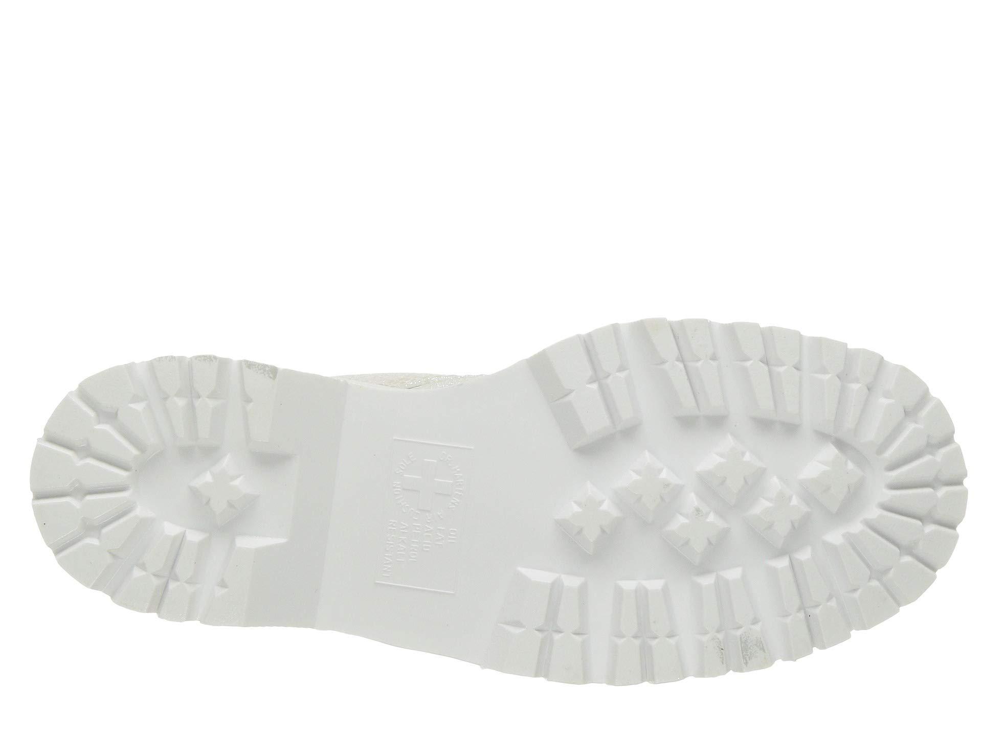 doc martens molly glitter white