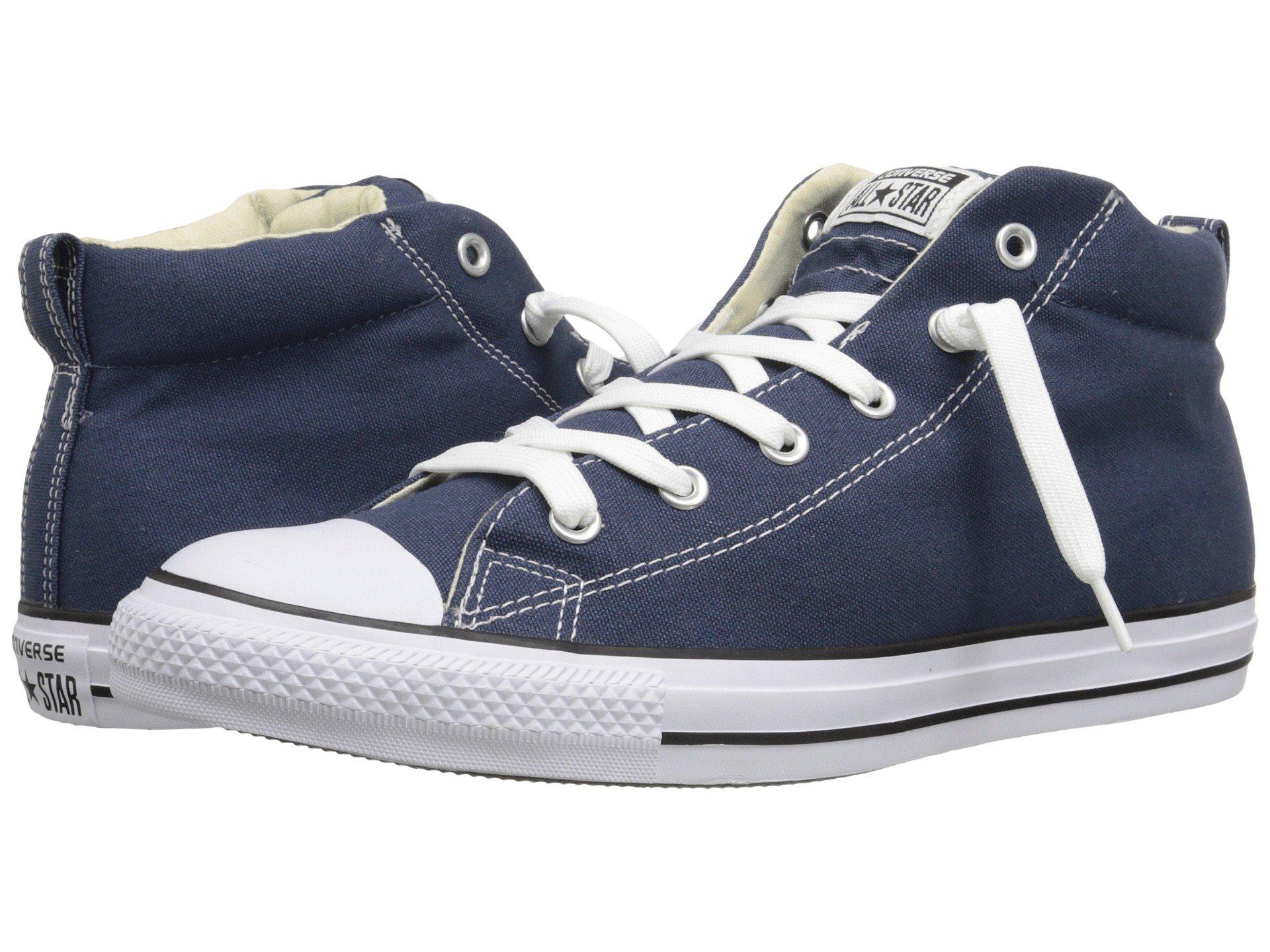 mid canvas shoes