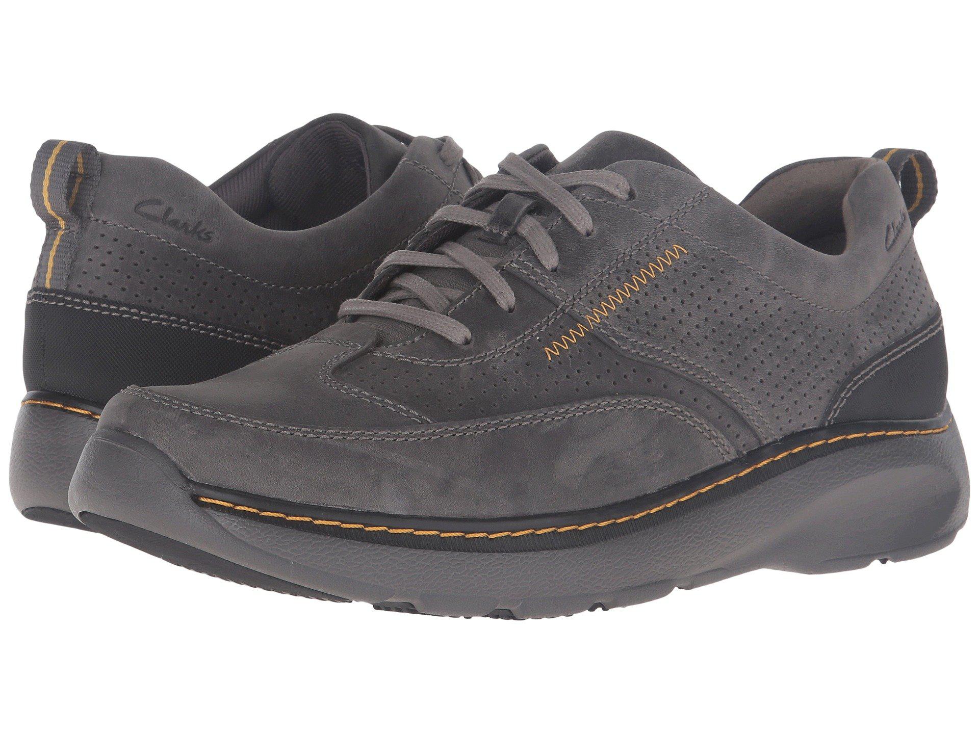 Clarks Leather Charton Mix in Grey 