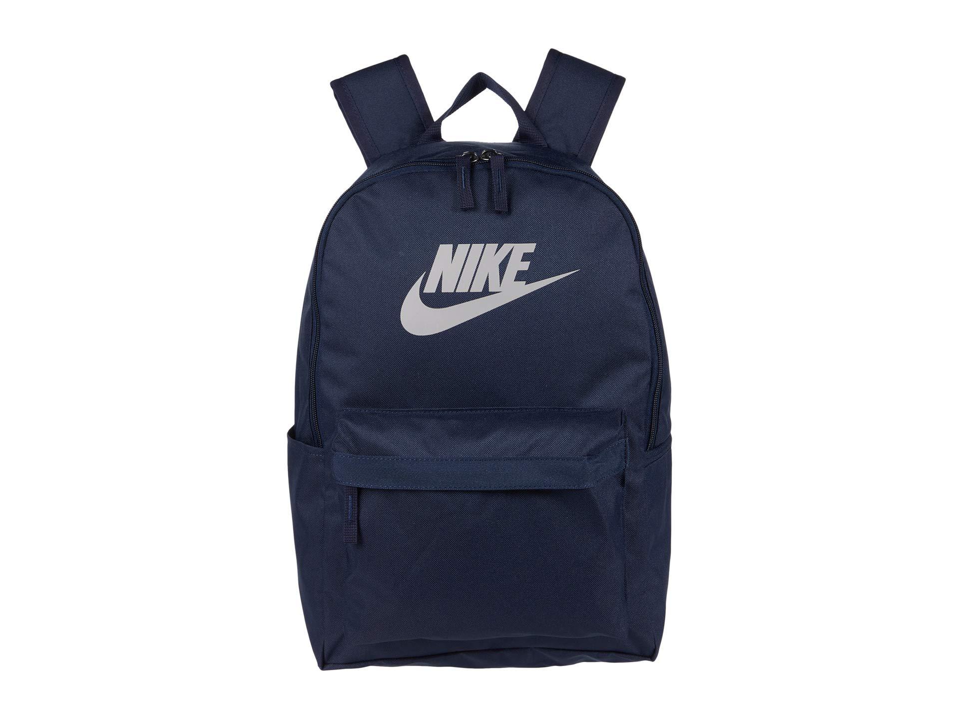 blue nike heritage backpack