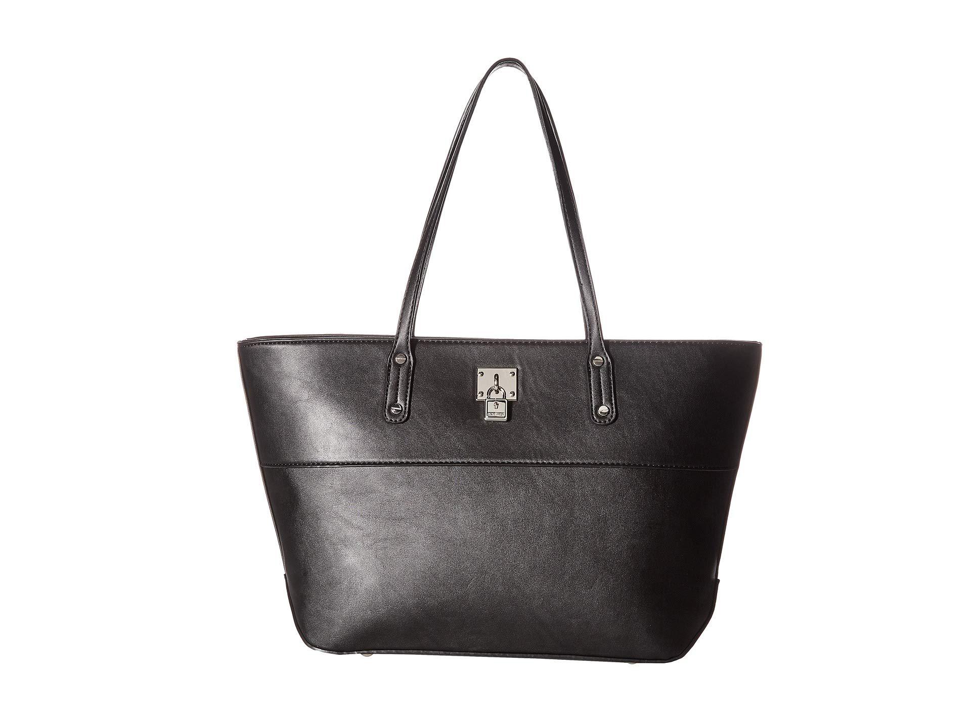 Nine West Ava Smooth Tote Bag in Brown | Lyst