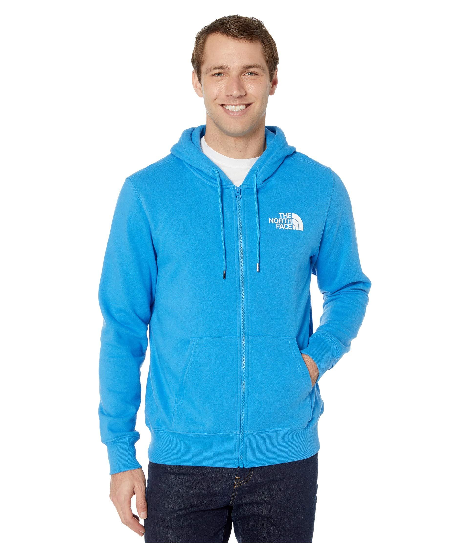 north face blue body warmer