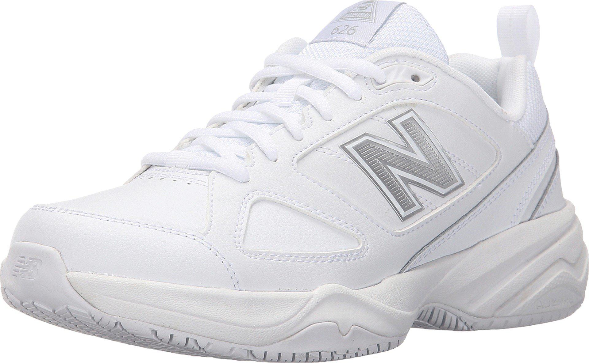New Balance Leather Wid626v2 in White - Lyst