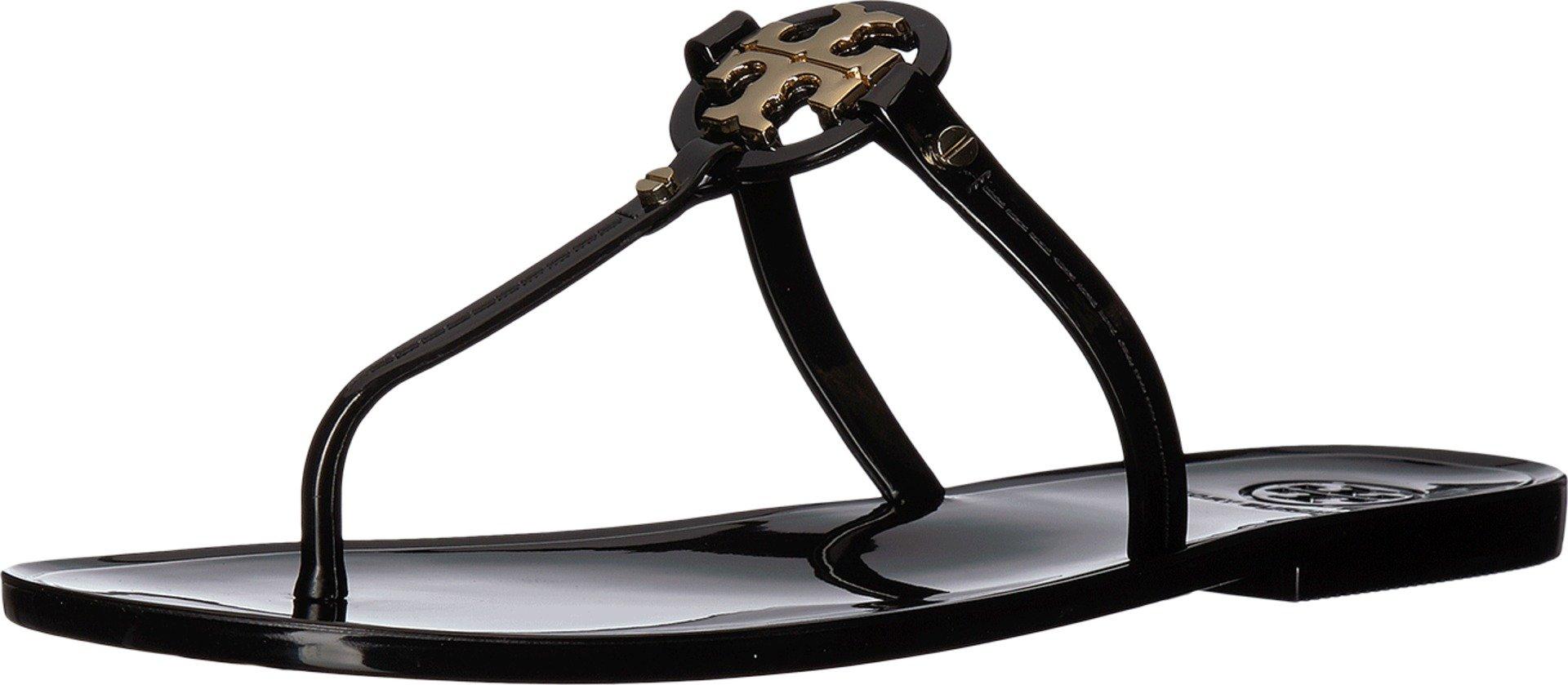 Tory Burch Synthetic Mini Miller Flat Thong in Black 1 (Black) - Lyst