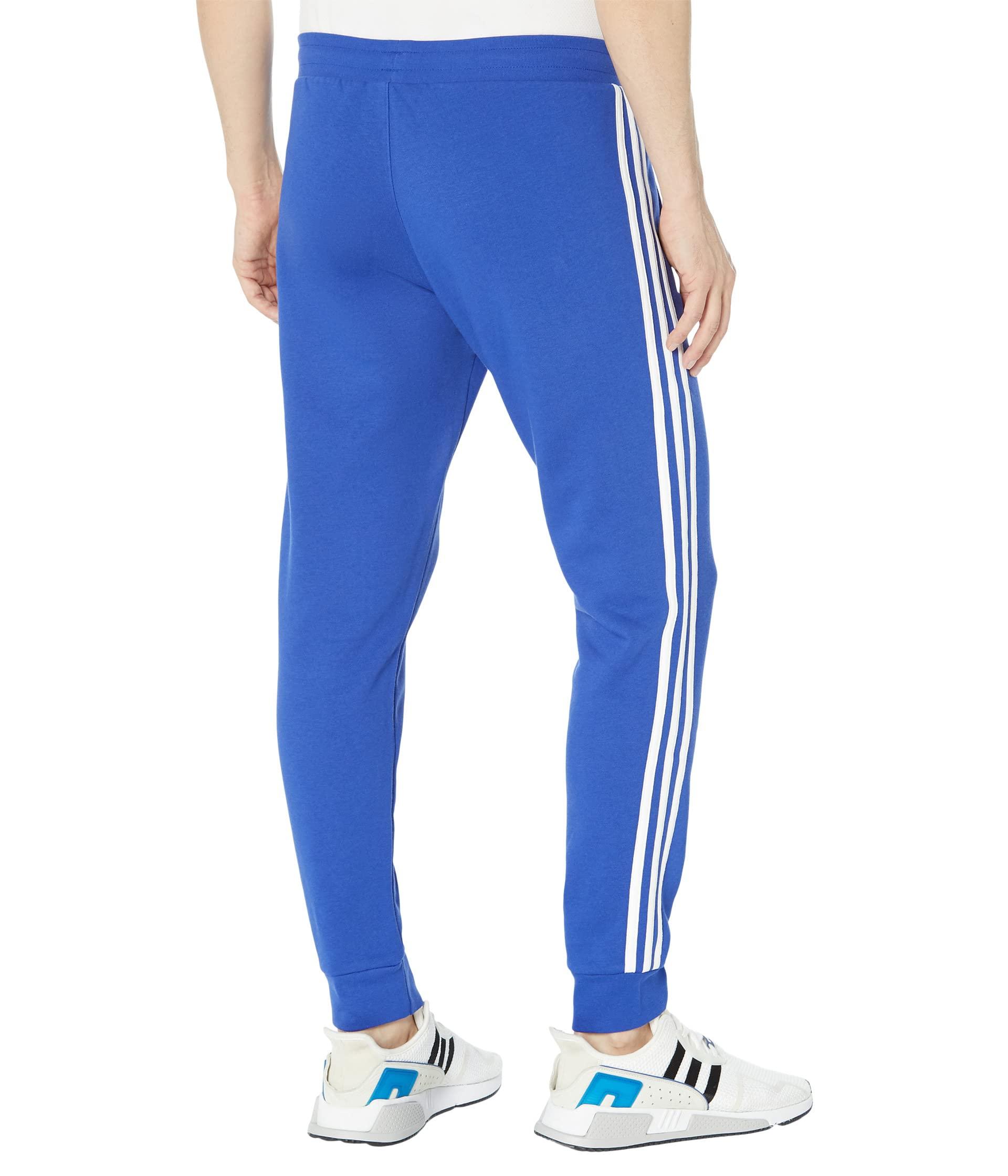 Adidas 3 stripes online pants blue