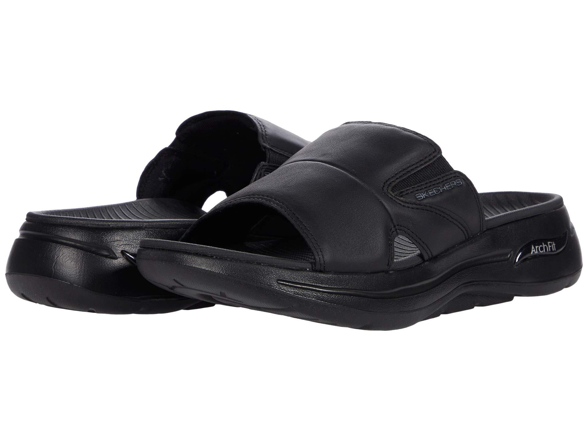 skechers arch fit flip flops mens