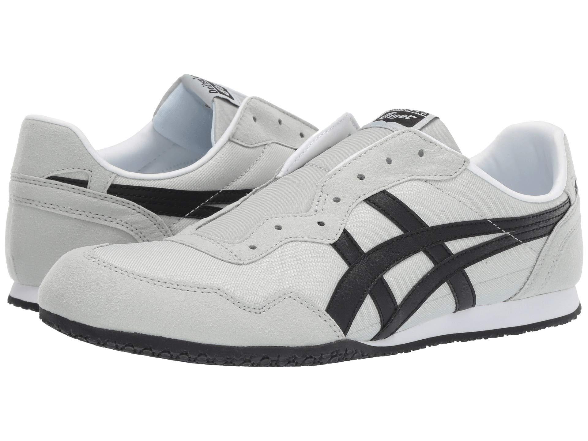 onitsuka white slip on