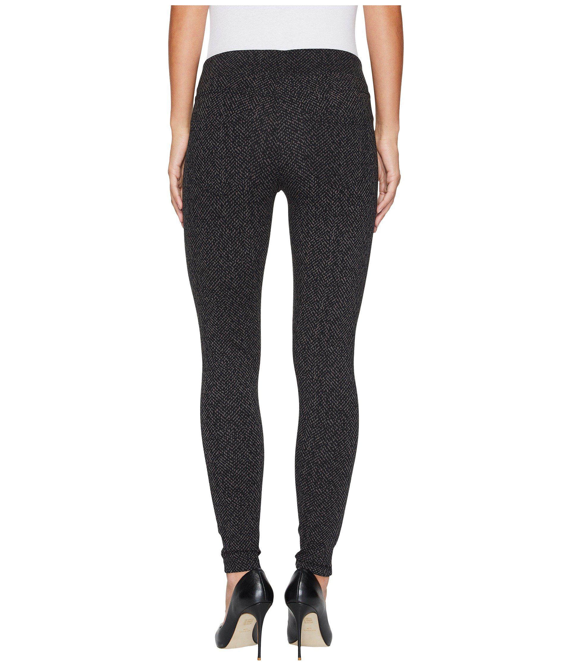 Liverpool Jeans Company Womens Sienna Pull On Legging in Glenn Windowpane Soft Ponte Knit