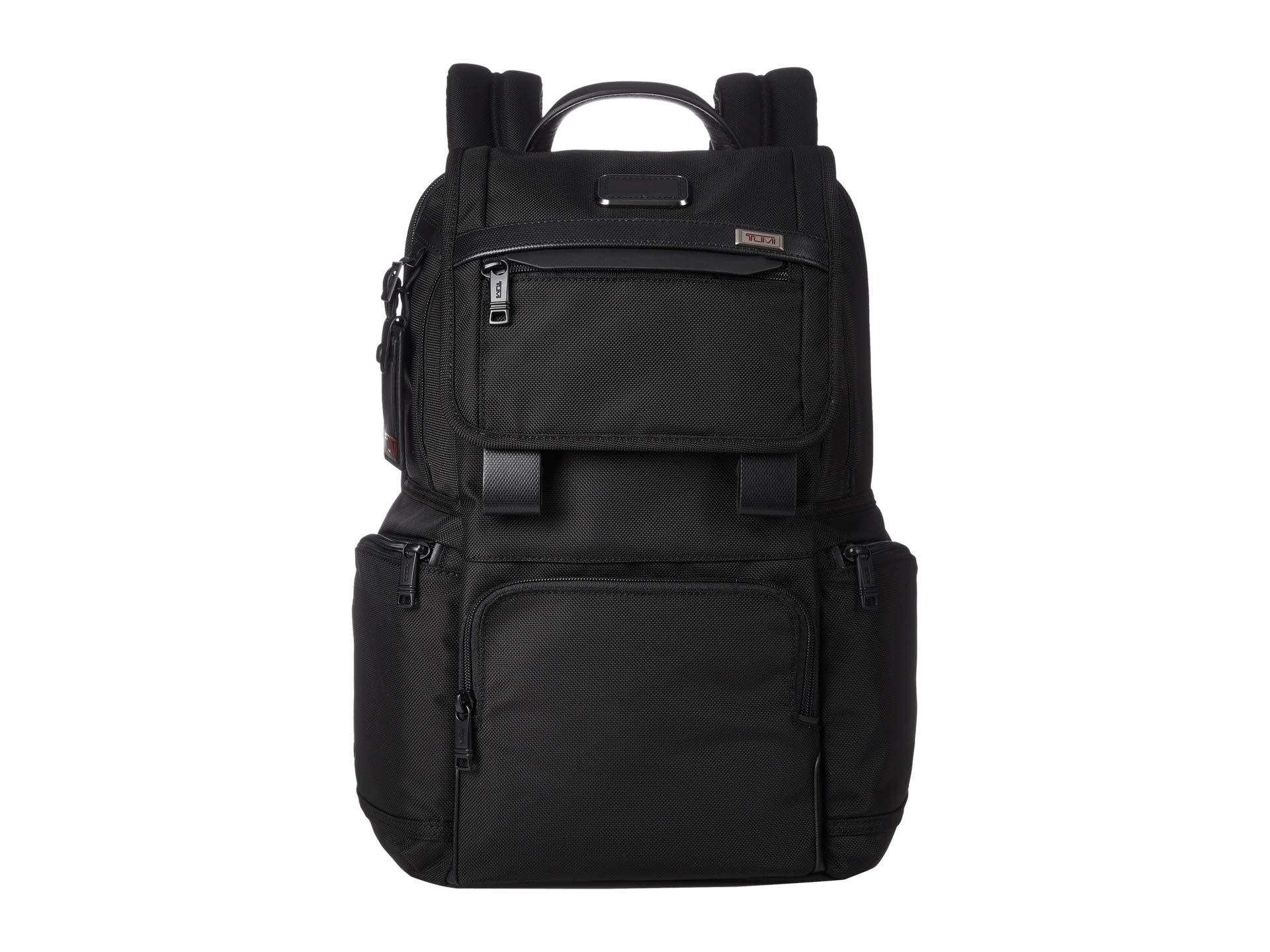 Tumi Synthetic Alpha 3 Flap Backpack in Black - Lyst
