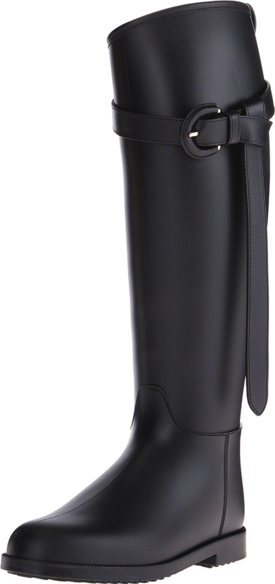 burberry rain boots belted