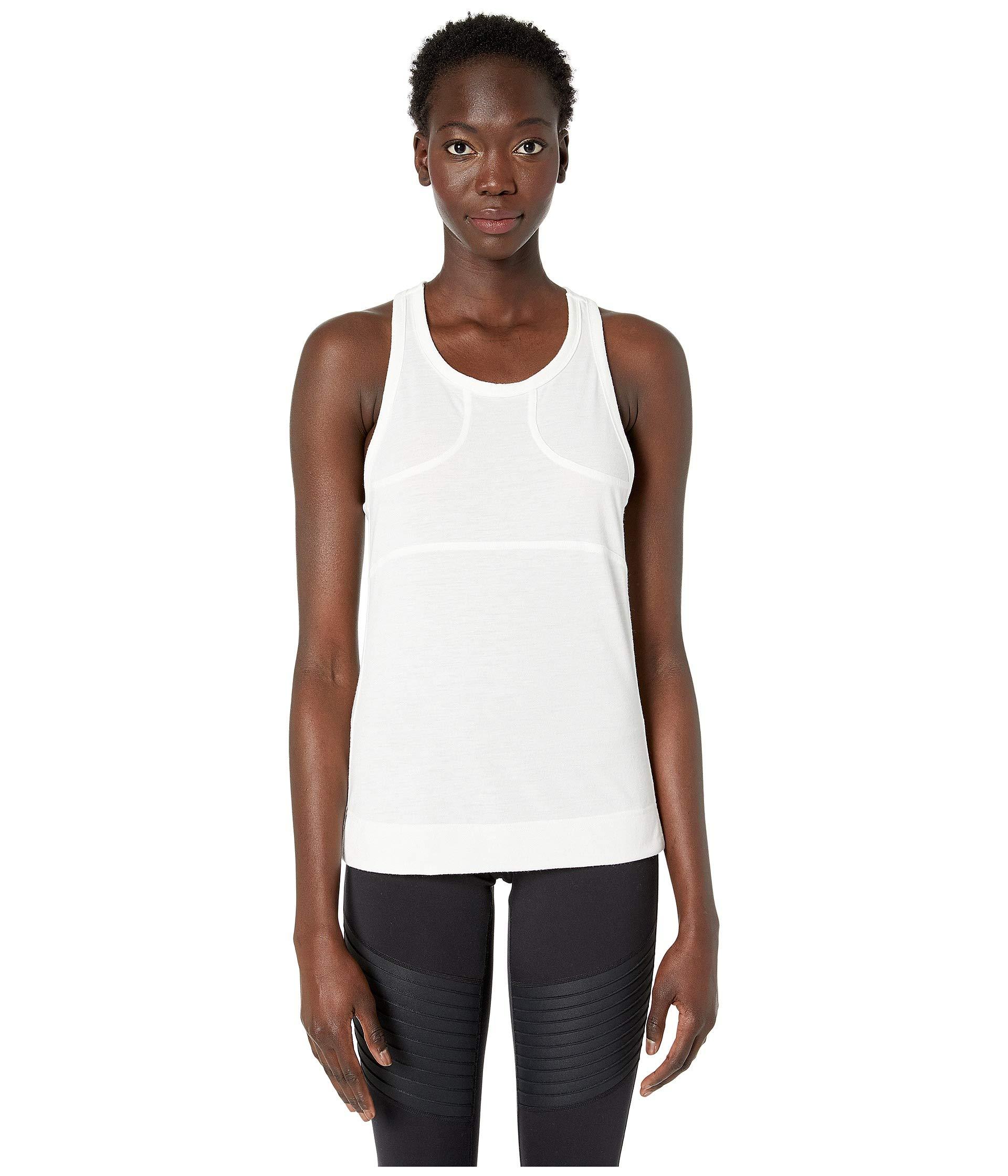 adidas By Stella McCartney Synthetic Racer Tank Dt9317 (core White) Women's Clothing ...