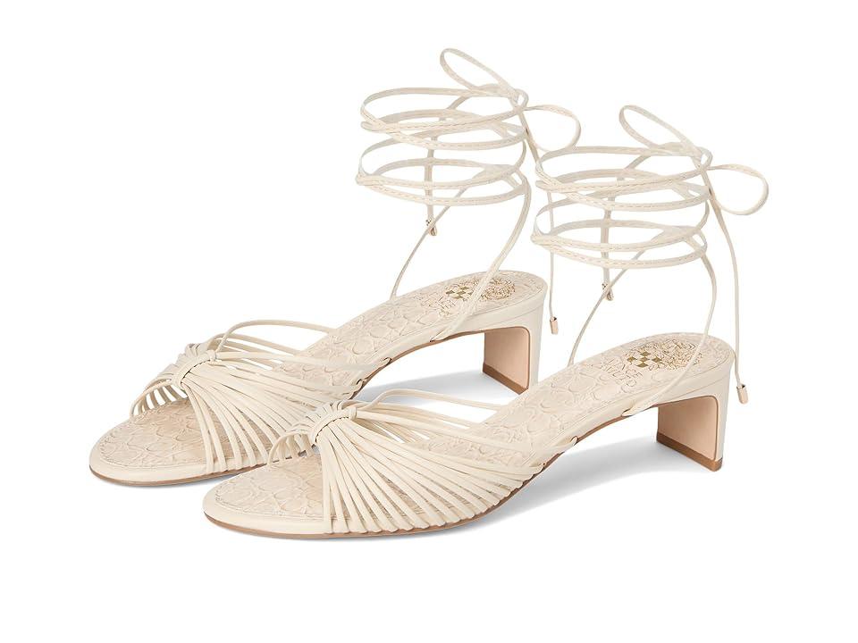 Vince Camuto Lory Ankle Wrap Kitten Heel Sandals Sandals