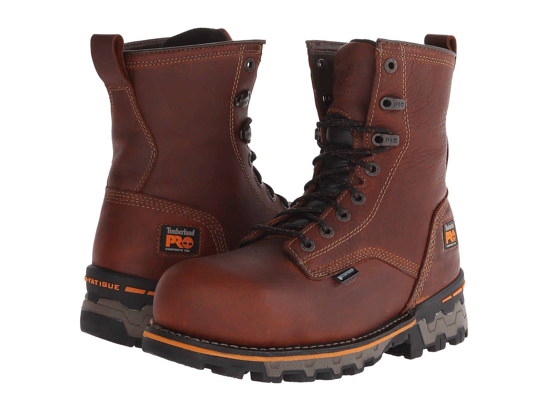 Timberland 8 Inch Boondock Composite Toe Waterproof Work And Hunt Boot in Brown for Men - Save 7