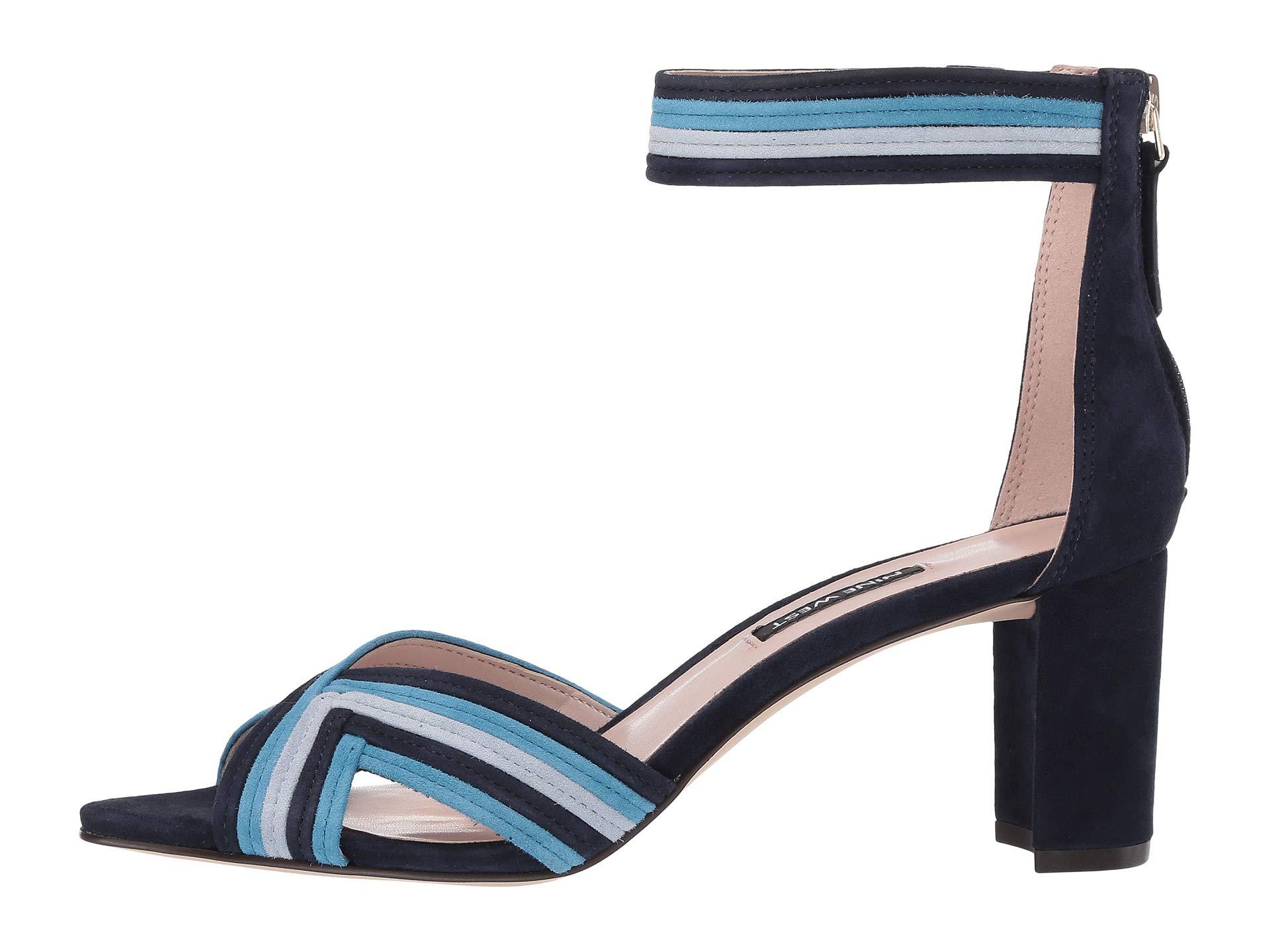 nine west pearl heeled sandal