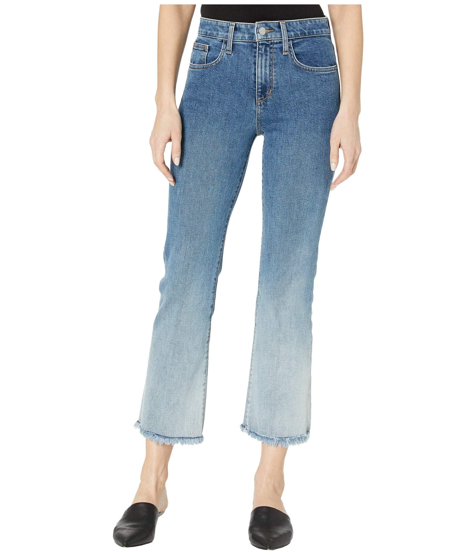 Joe's Jeans Denim Callie High-rise Crop Bootcut Jeans In Pioneer in