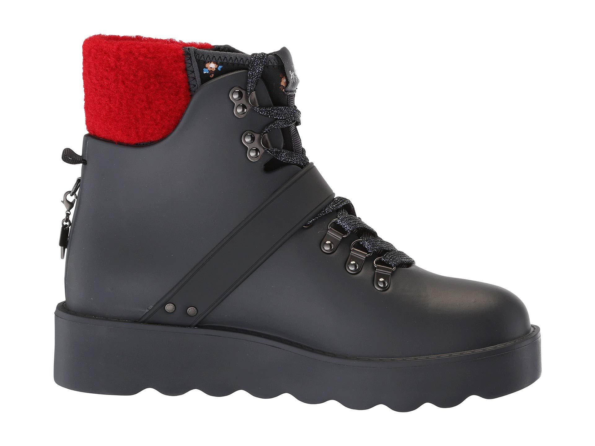 COACH Urban Hiker Rain Boot (black Rubber) Women's Boots - Lyst
