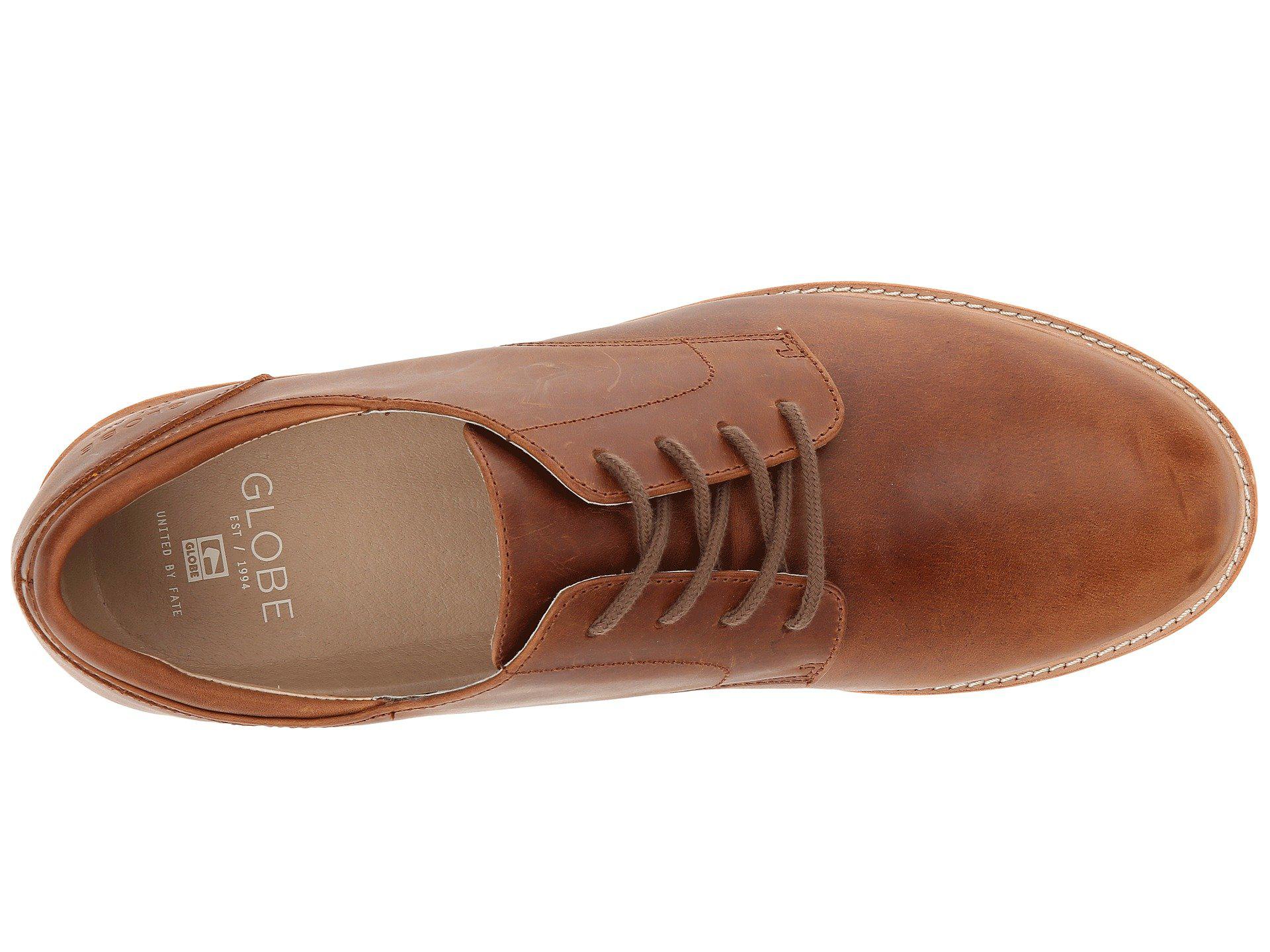 globe wolf leather shoe