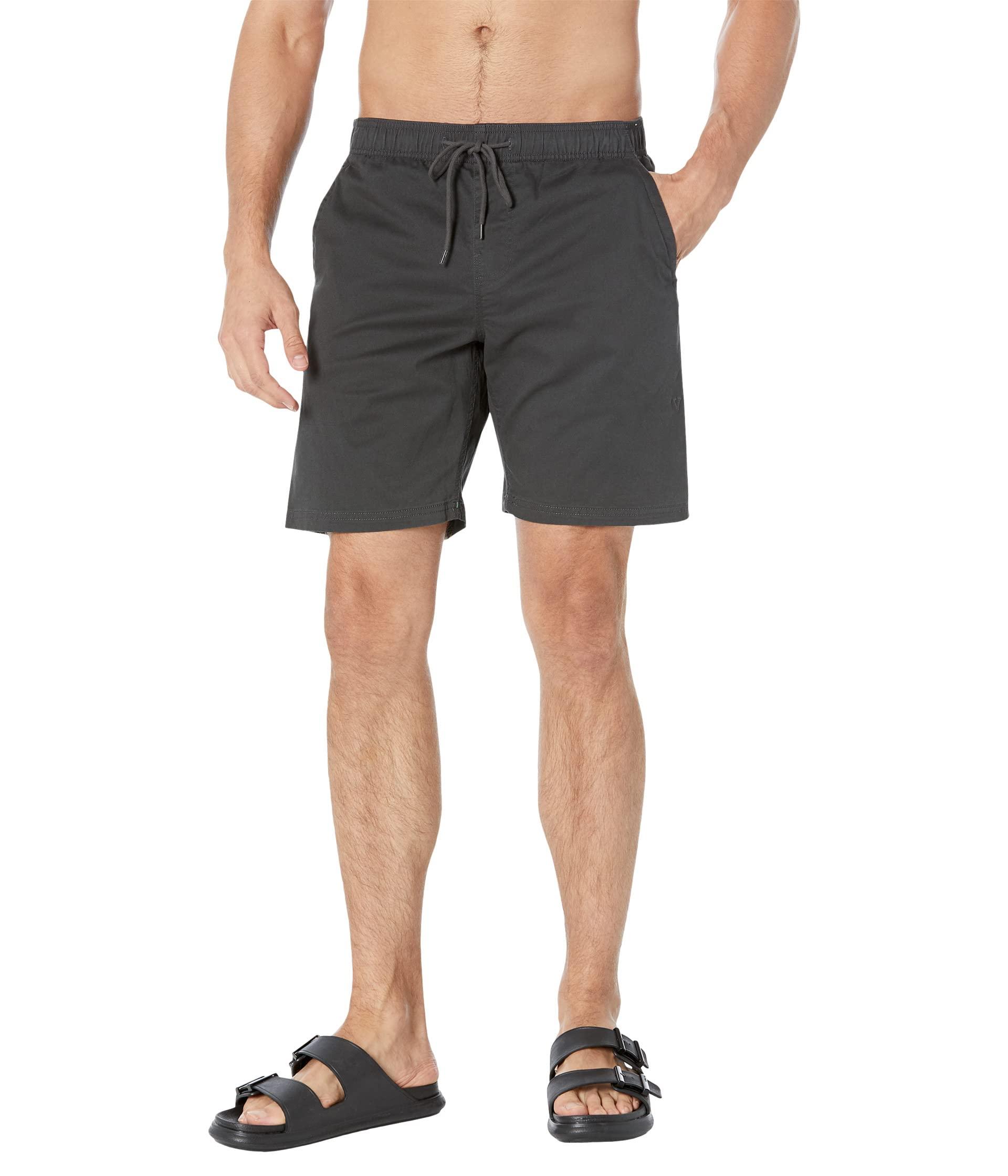 Vissla Cotton No See Ums Eco 18 Elastic Walkshorts in Gray for Men | Lyst