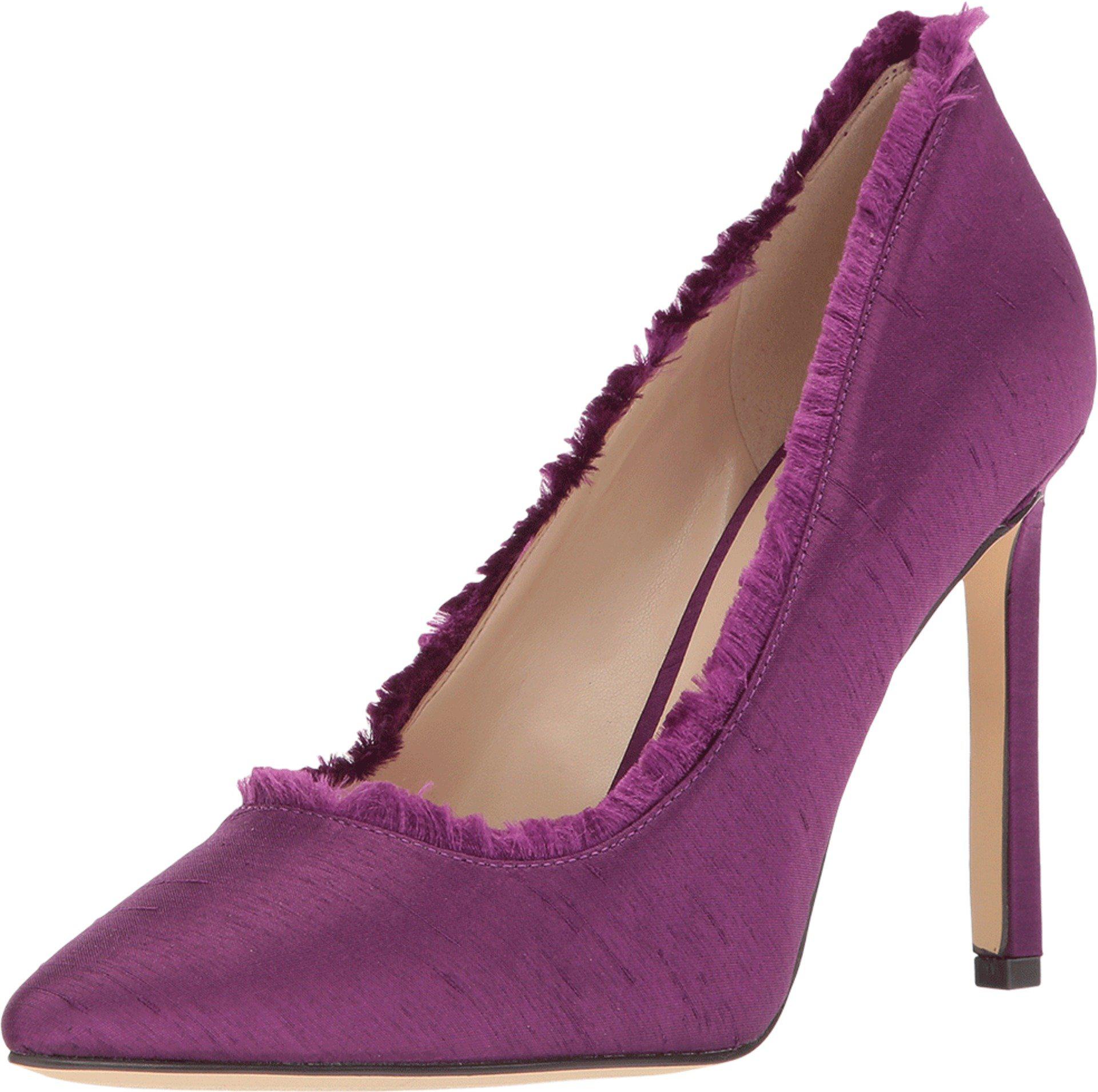 nine west purple heels