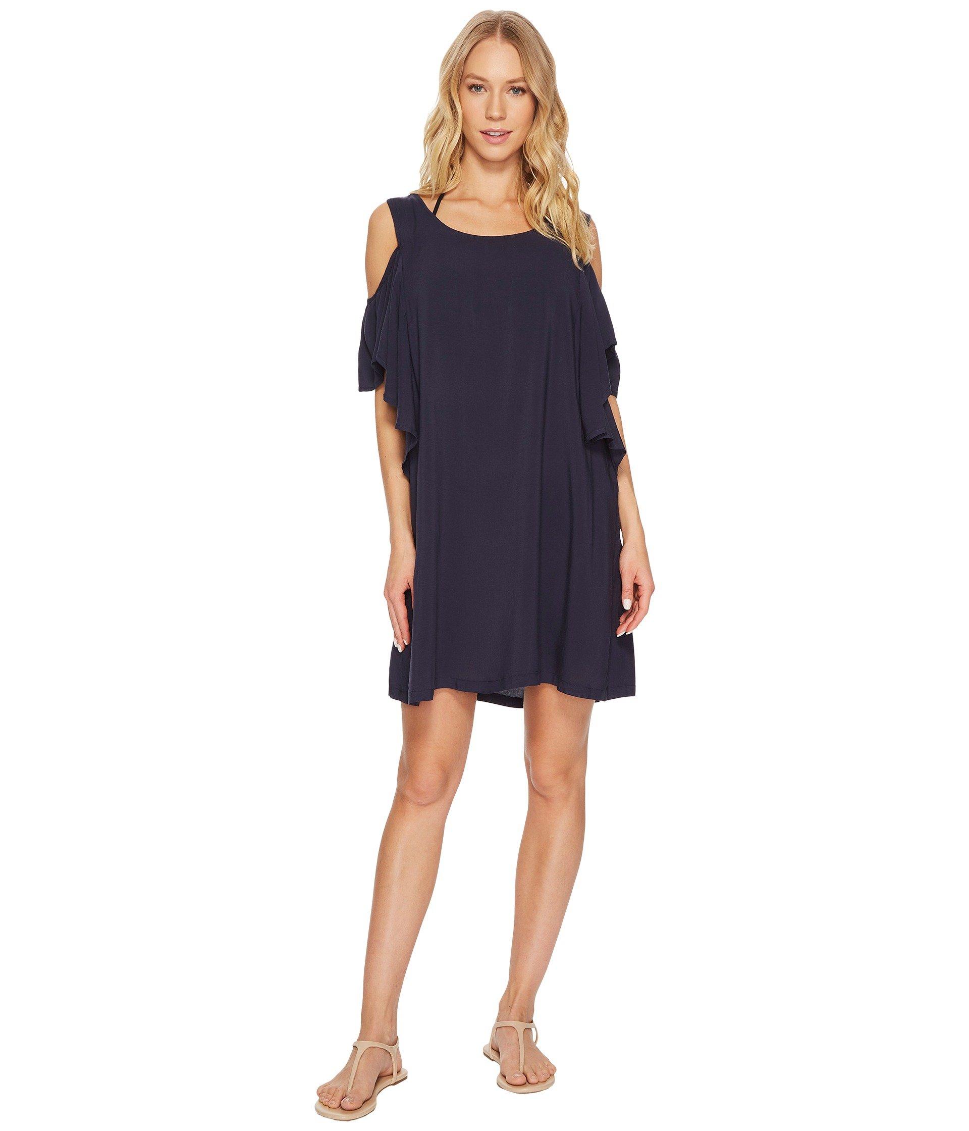michael kors ruffle sleeve dress