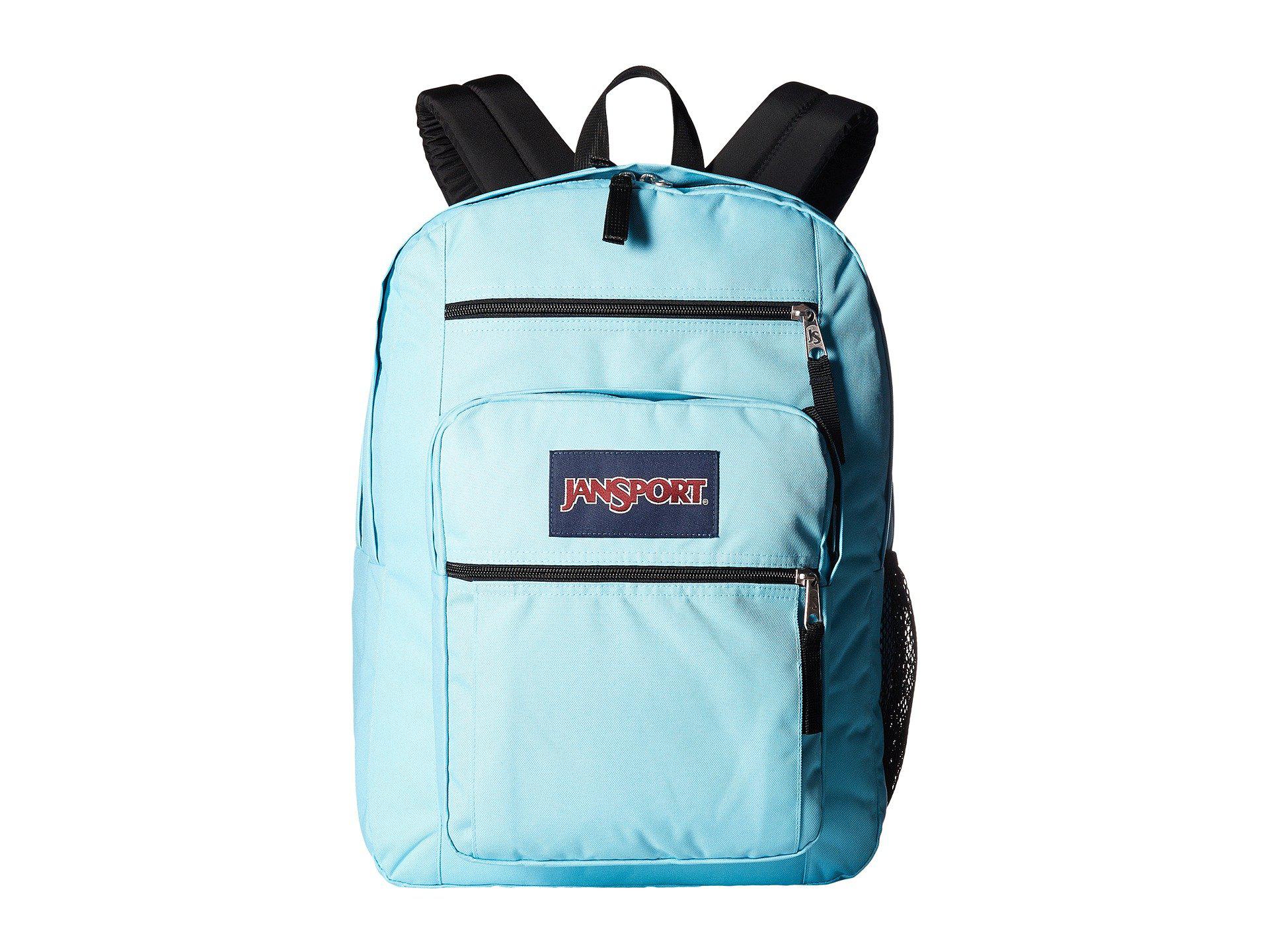 jansport blue topaz big student backpack