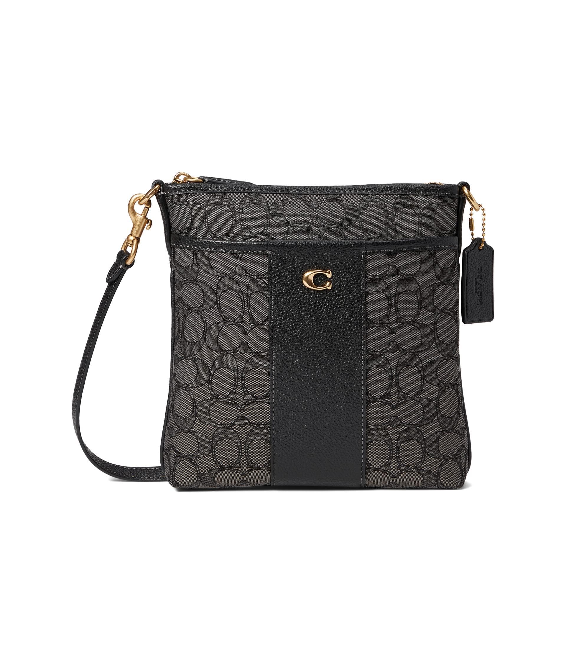 COACH Box Program Signature Jacquard Kitt in Black Lyst