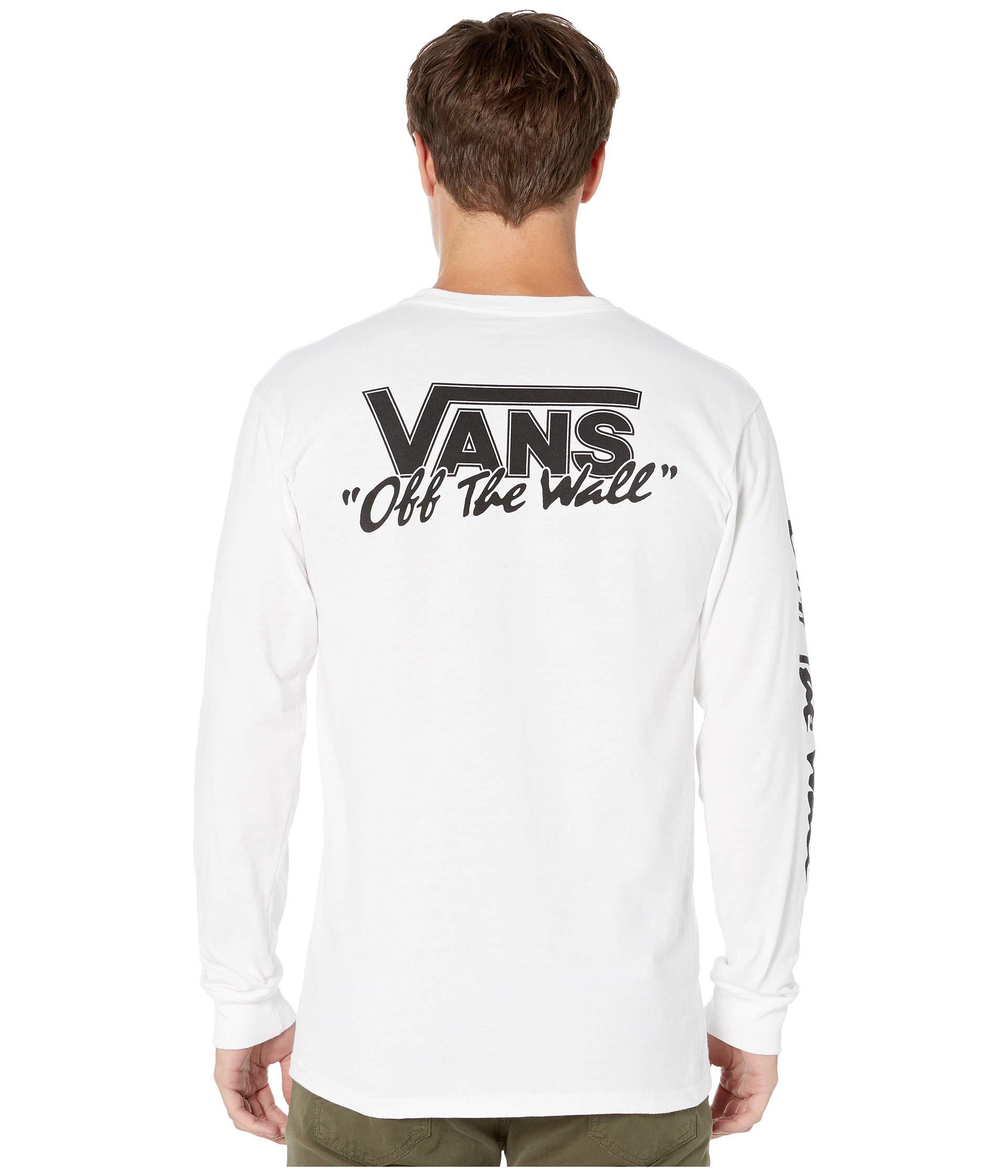 Download Vans Cotton Bmx Off The Wall Long Sleeve T-shirt in White ...