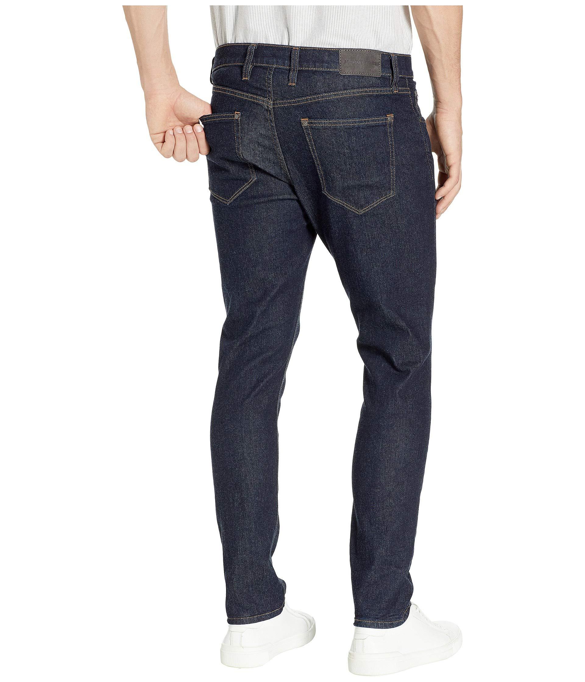 Michael Kors Denim Parker Slim Fit Jeans In Rinse in Blue for Men - Lyst