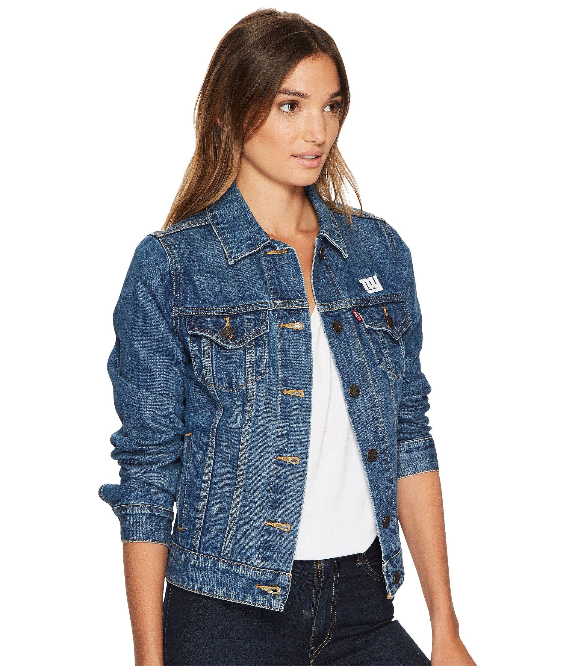 levis giants jean jacket