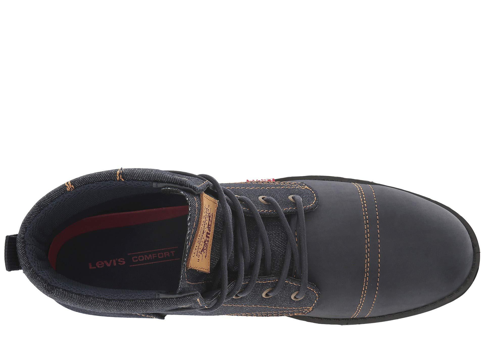 levis blue jean shoes