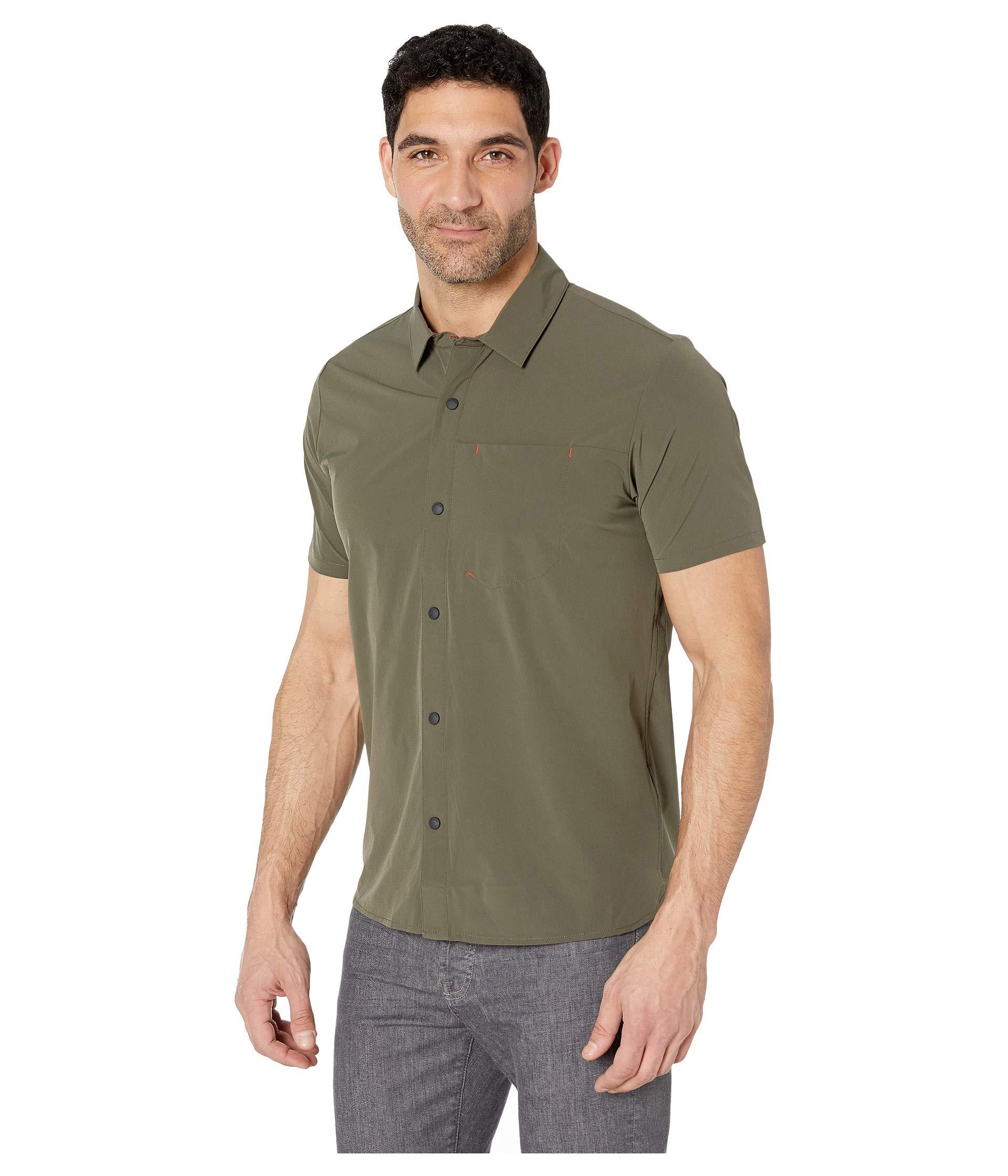 north face short sleeve button up