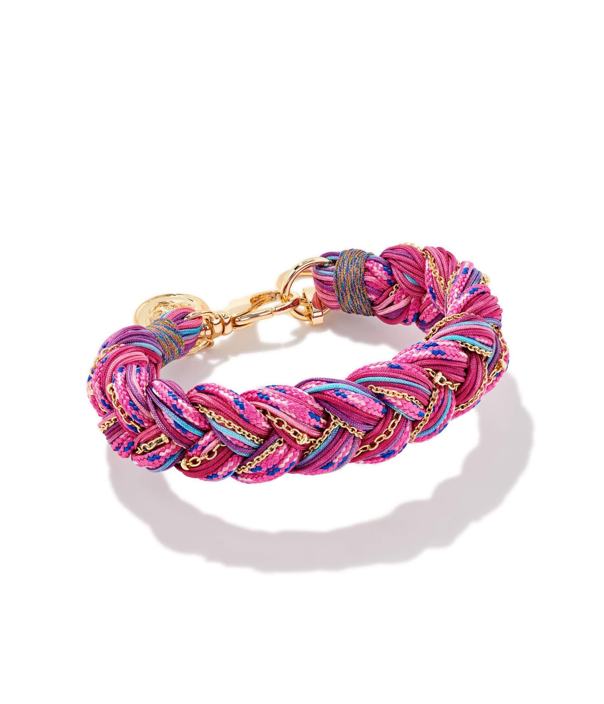 Kendra Scott Masie Corded Friendship Bracelet in Pink | Lyst