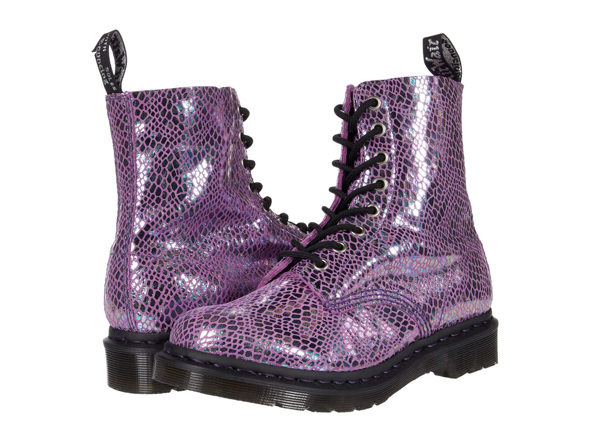 doc martens snake print