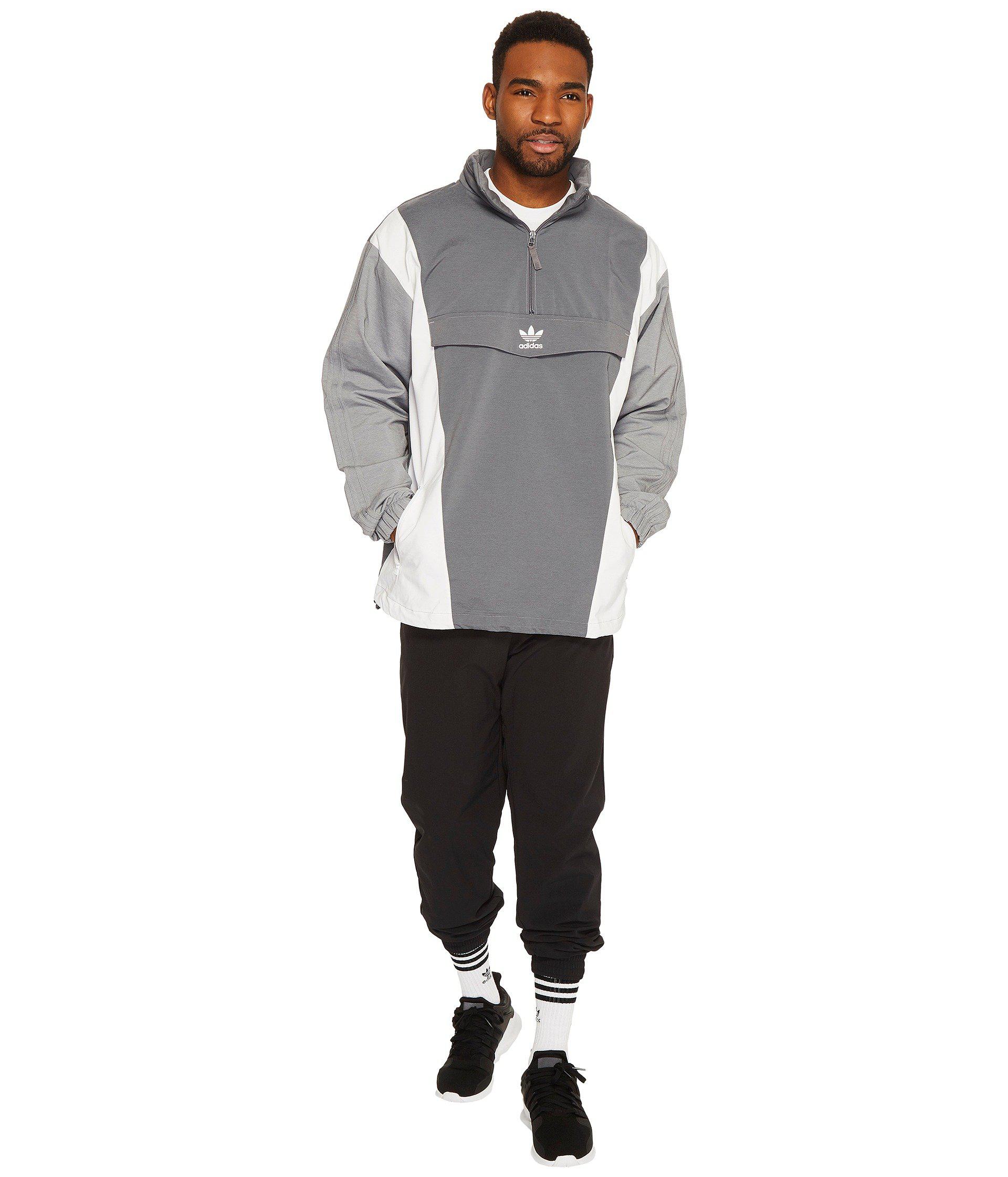 adidas originals blocked anorak