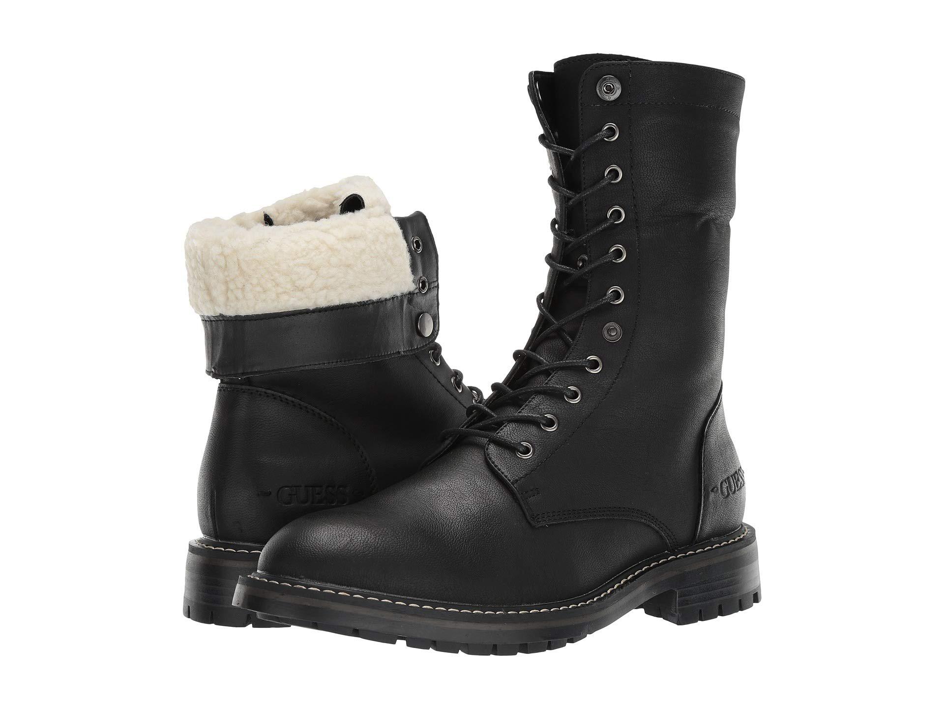 guess boots mens combat boot