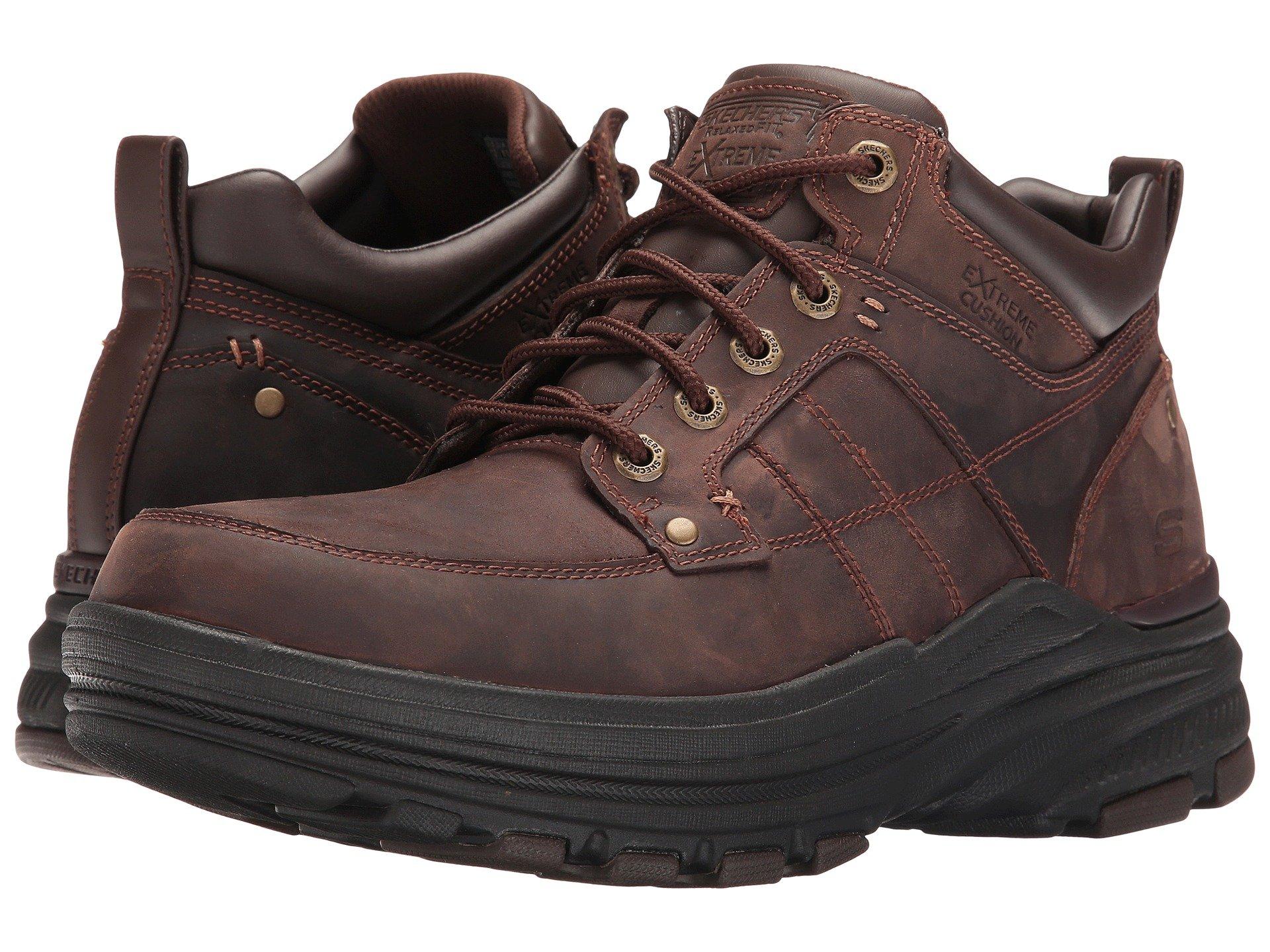 Skechers Leather Relaxed Fit Holdren 