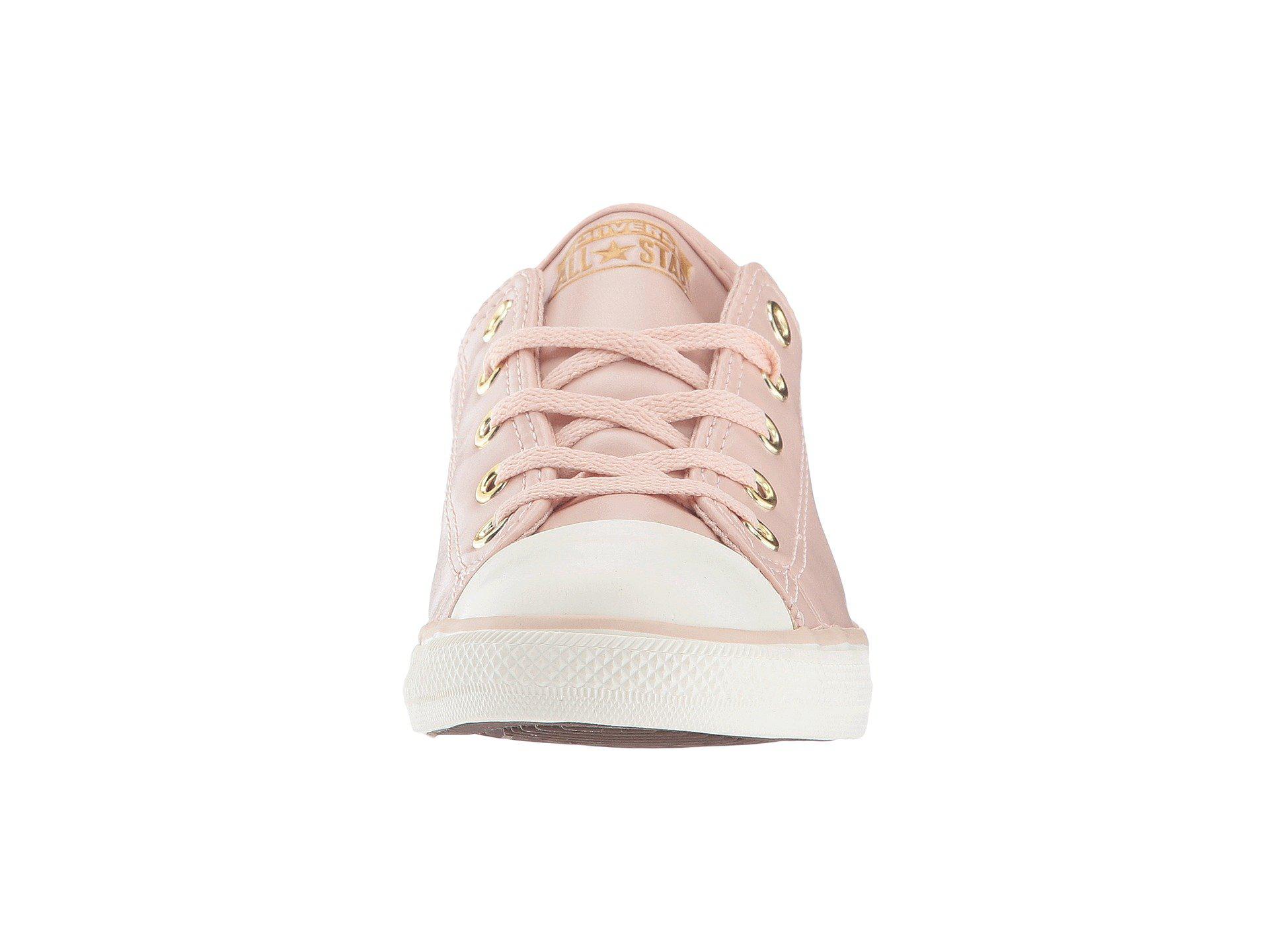 Converse Leather Chuck Taylor All Star Dainty - Ox Craft Sl in Pink - Lyst
