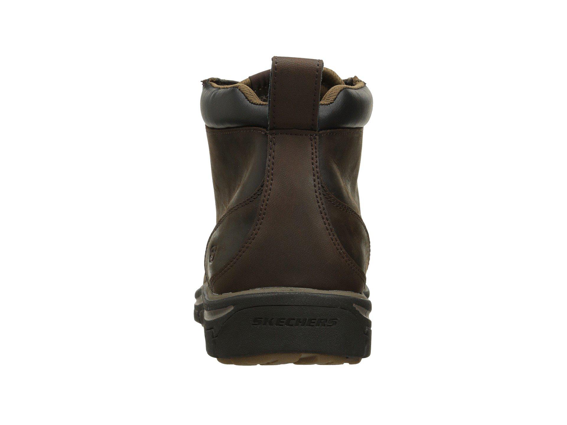 skechers men's relaxed fit segment barillo boots