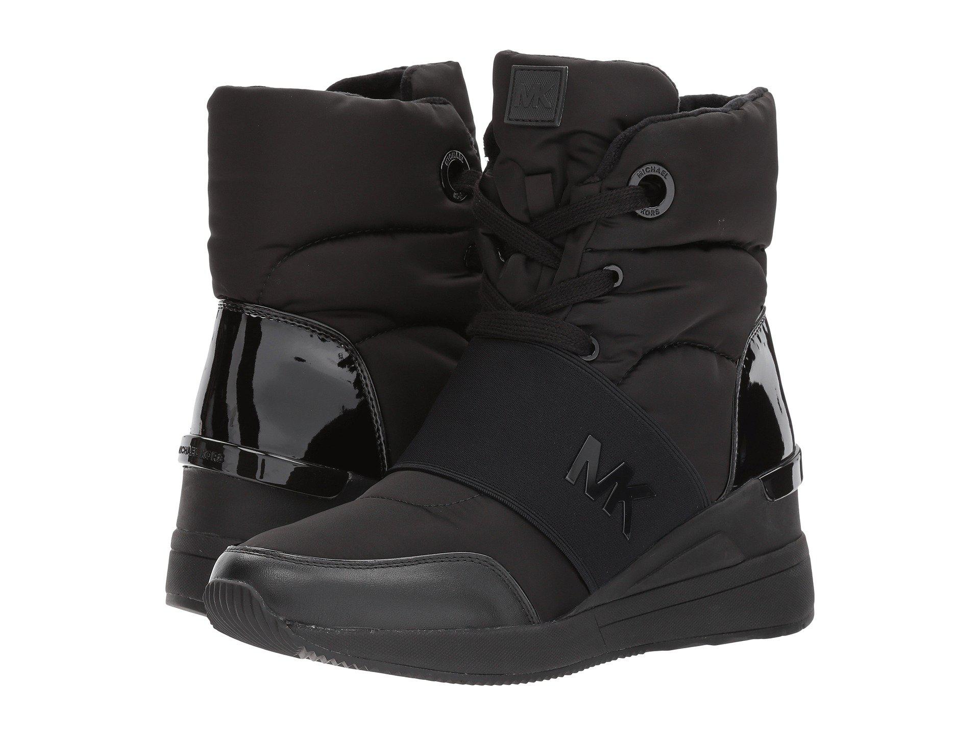 michael kors shay boots black
