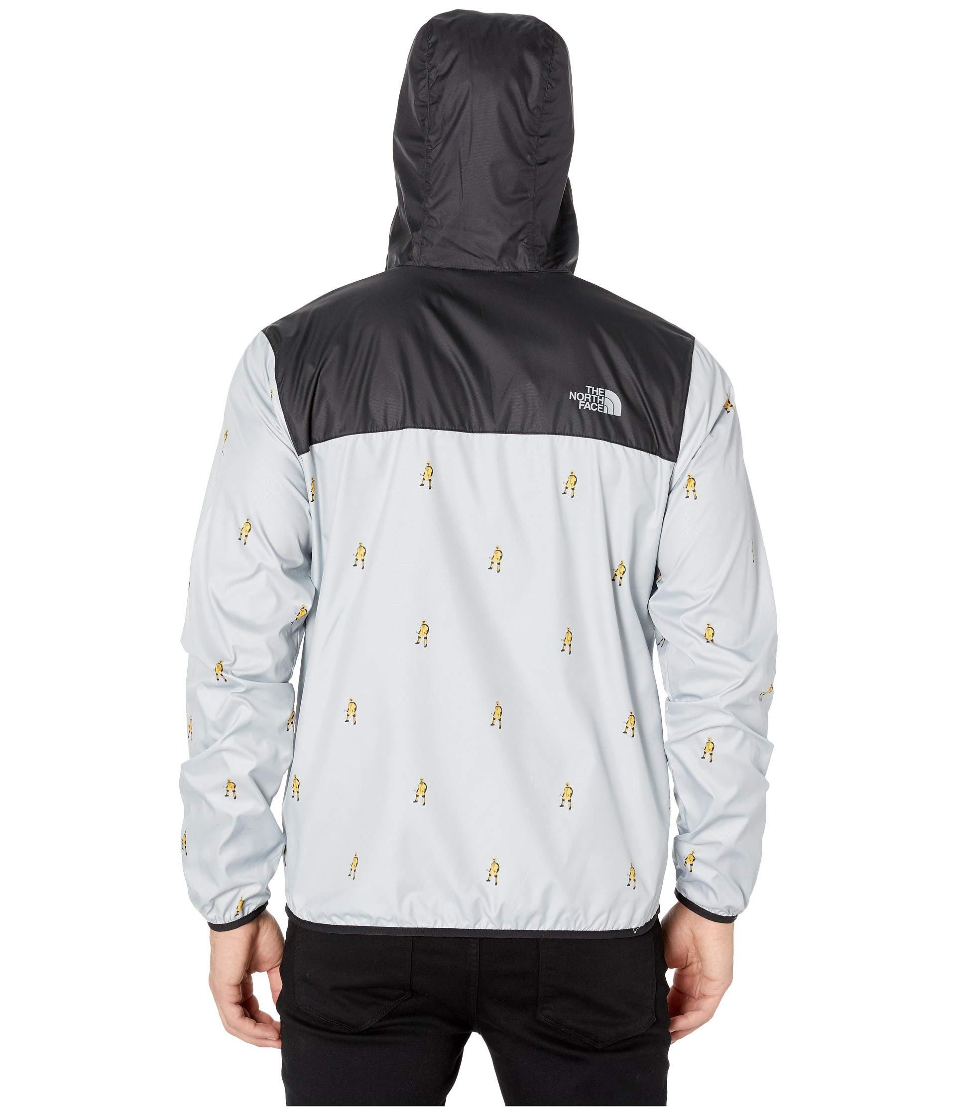 the north face men's printed cyclone hoodie